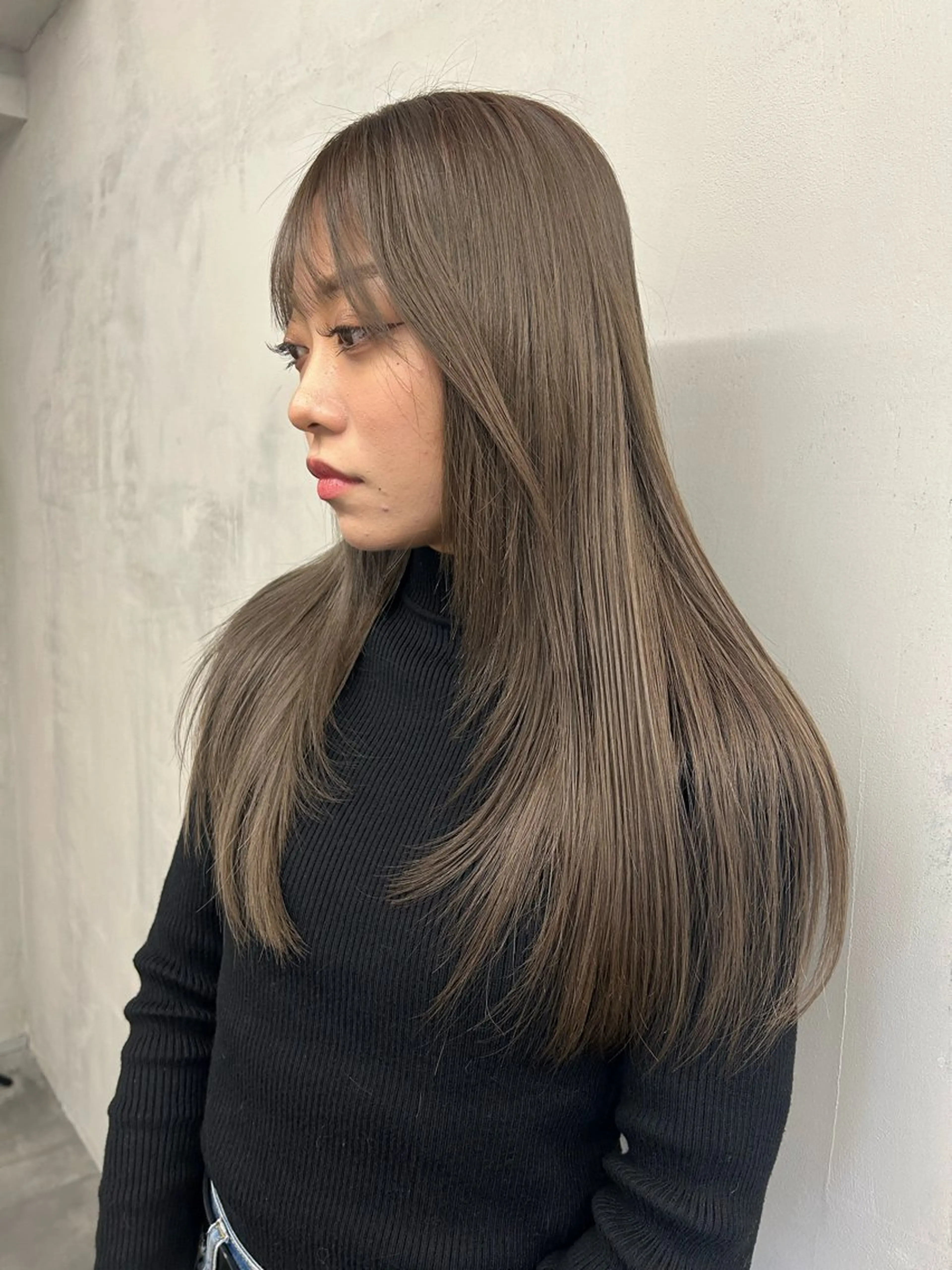 ブリーチなし透明感ダブルカラー＋うる艶超音波トリートメント🔮🫧の写真