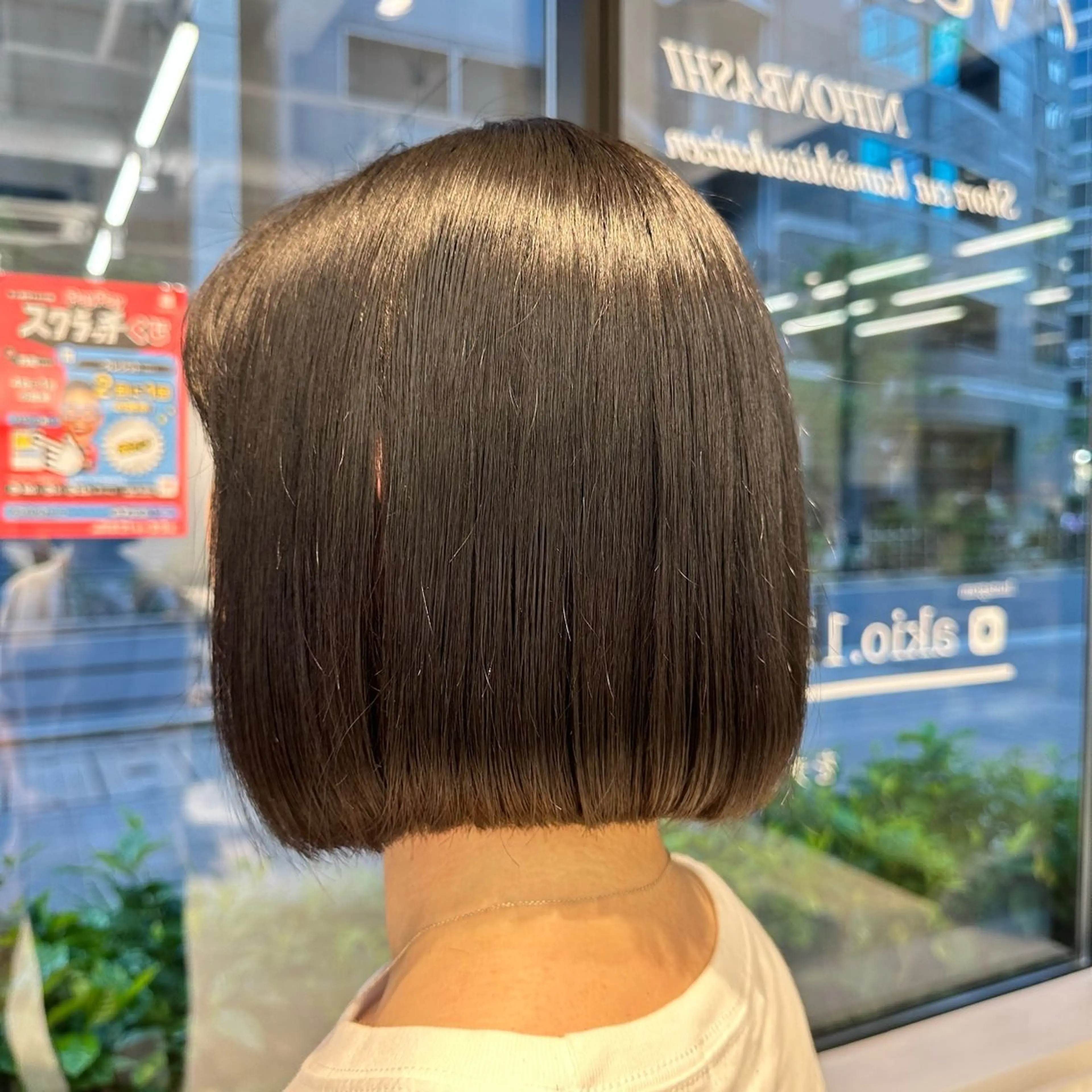 ミディアム 山﨑 燦人のヘアスタイル