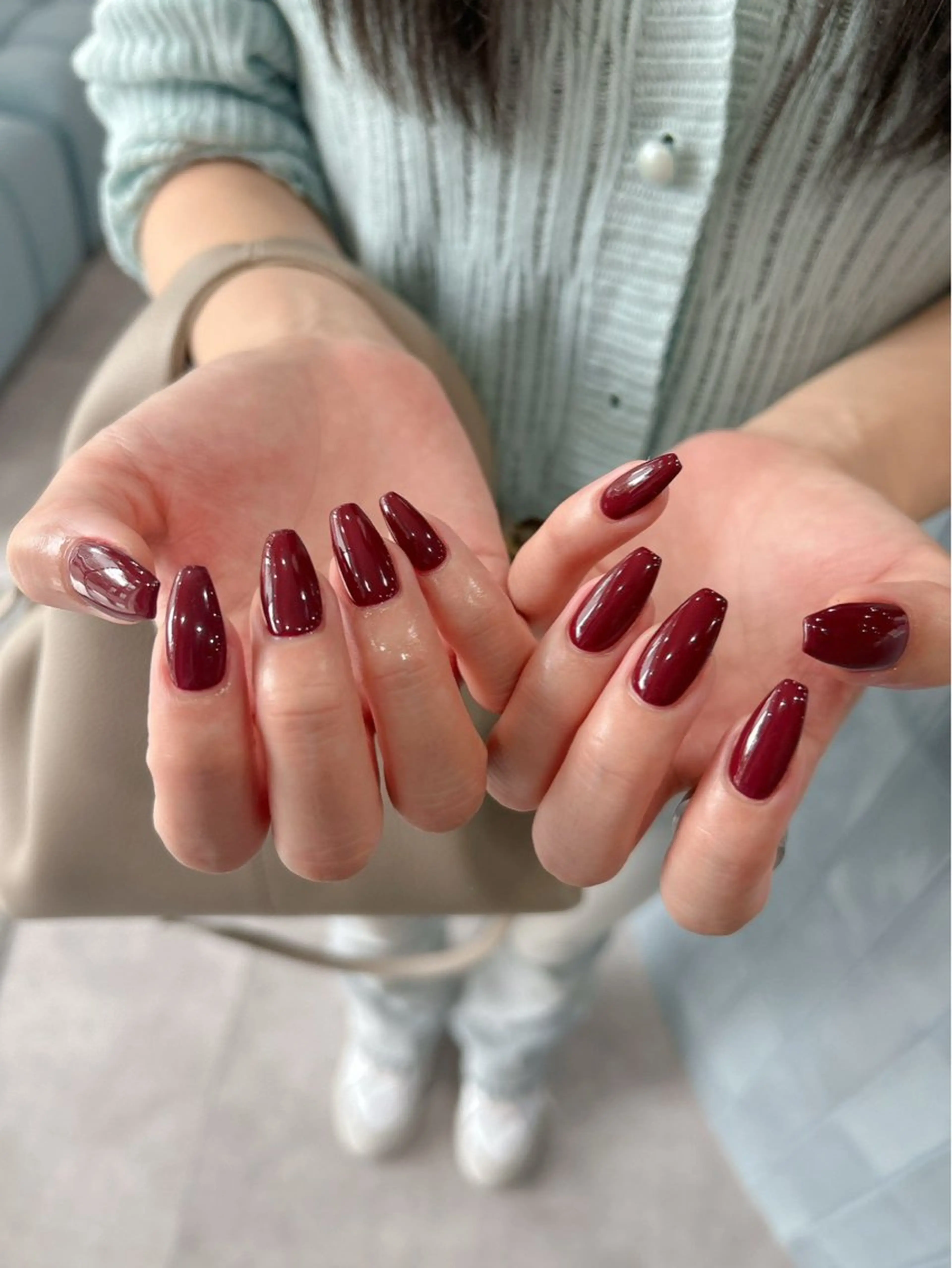 オフ無料🆓ジェルネイルワンカラー✨の写真