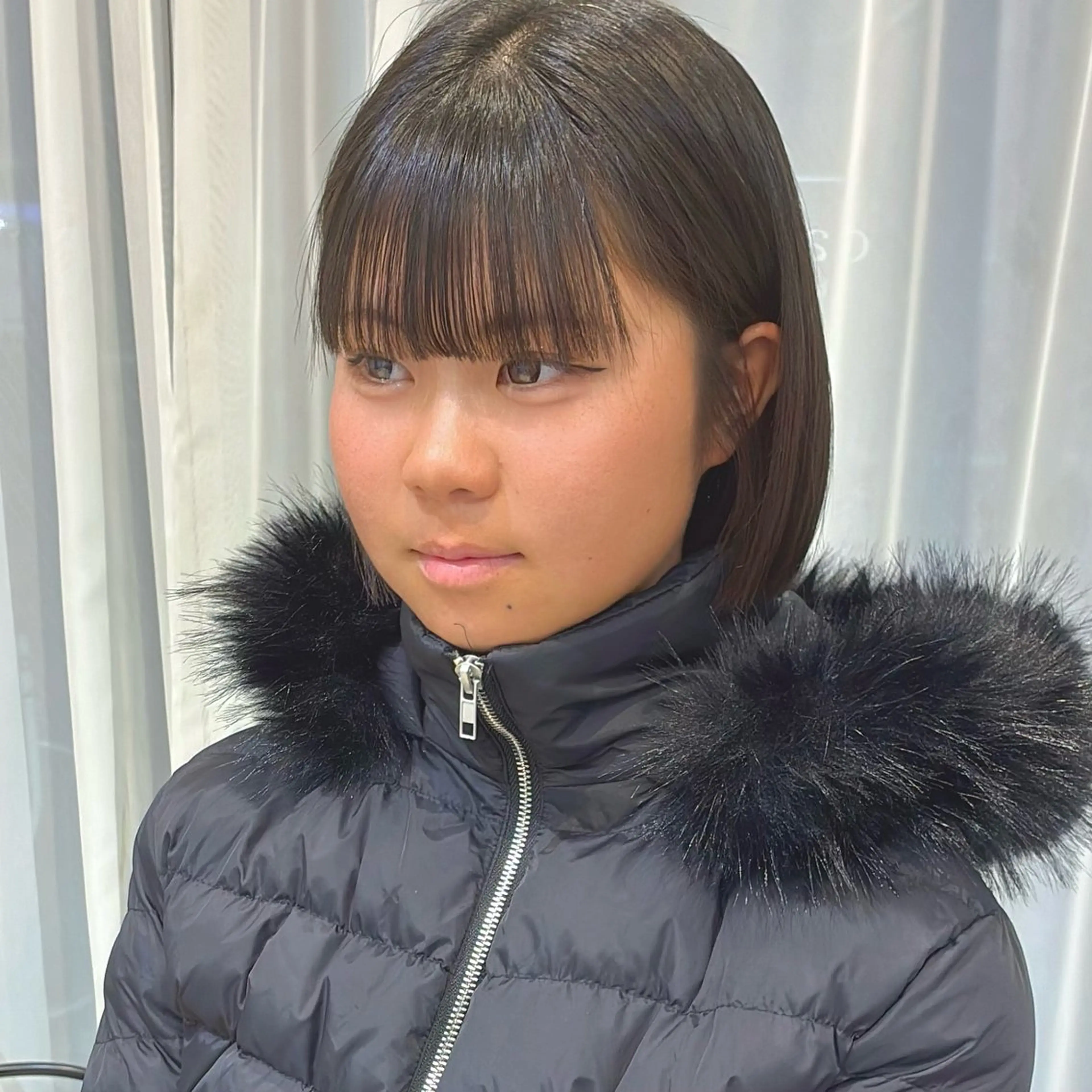 カット ヘアカラー calna 古賀 菜摘のヘアスタイル