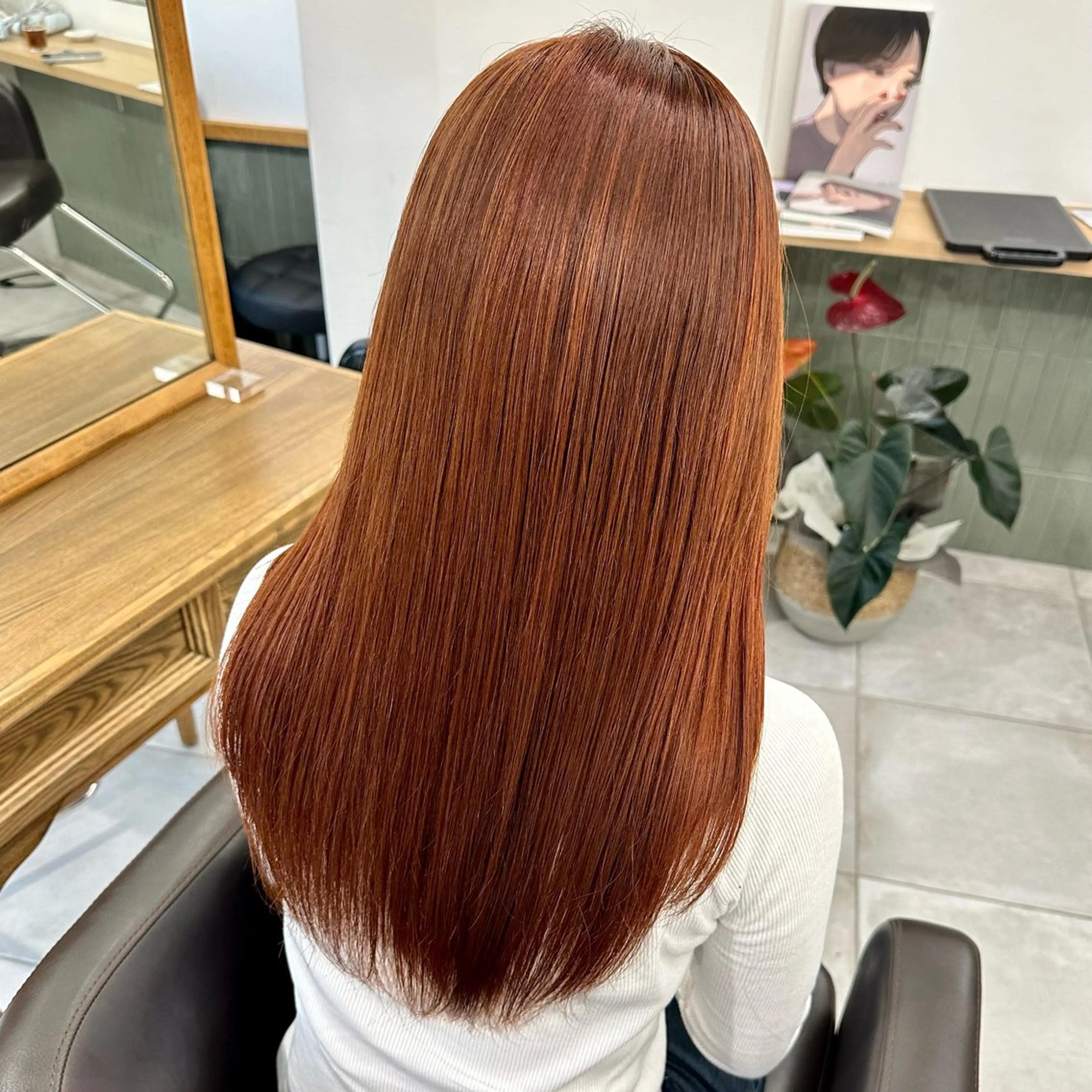 セミロング カラー カット ヘアカラー トリートメント ブリーチなし/レイヤ ー特化🌈Tommyのヘアスタイル