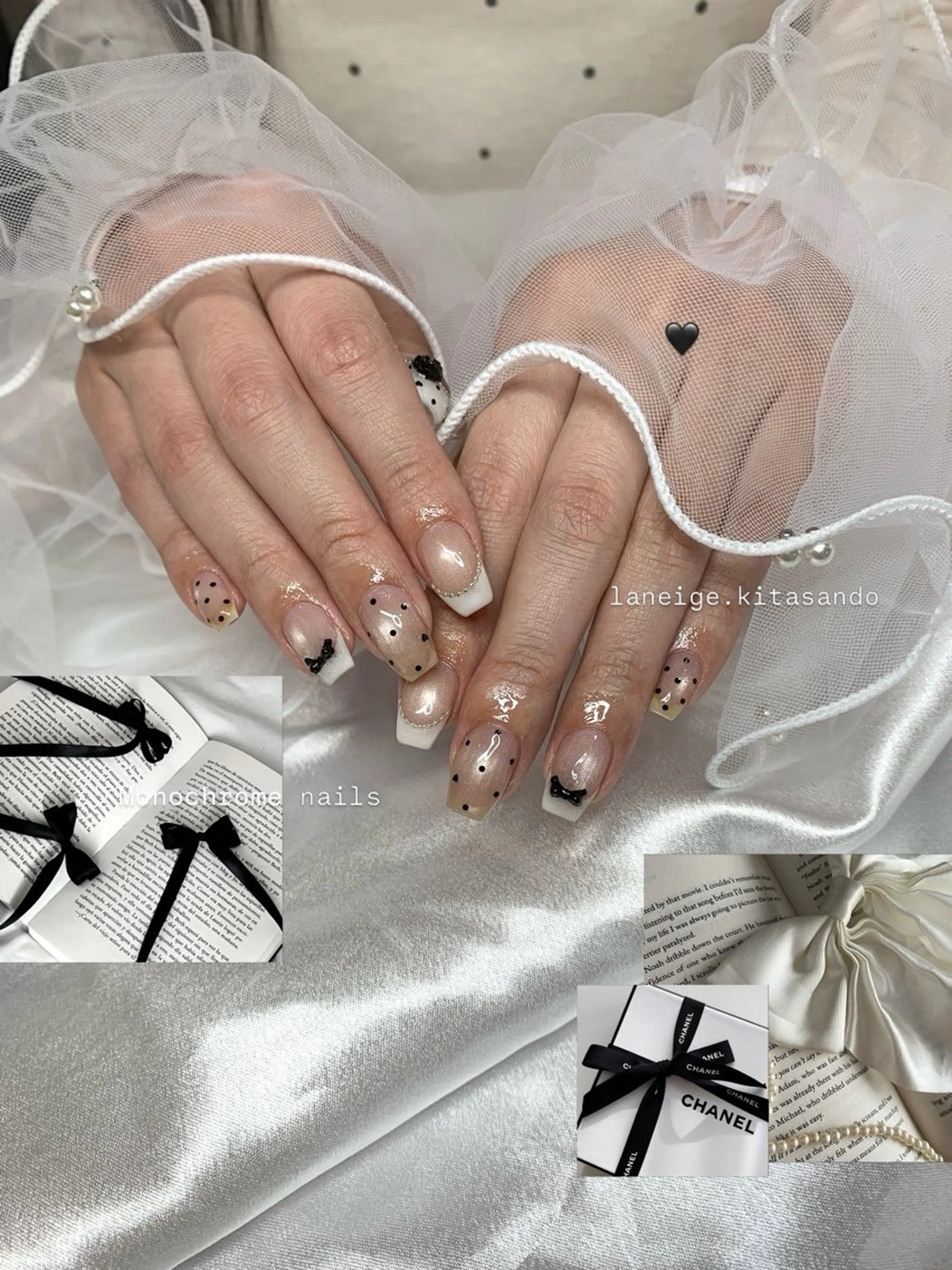 ネイル ハンドネイル La neige* yuki 🐩🌙のネイルデザイン