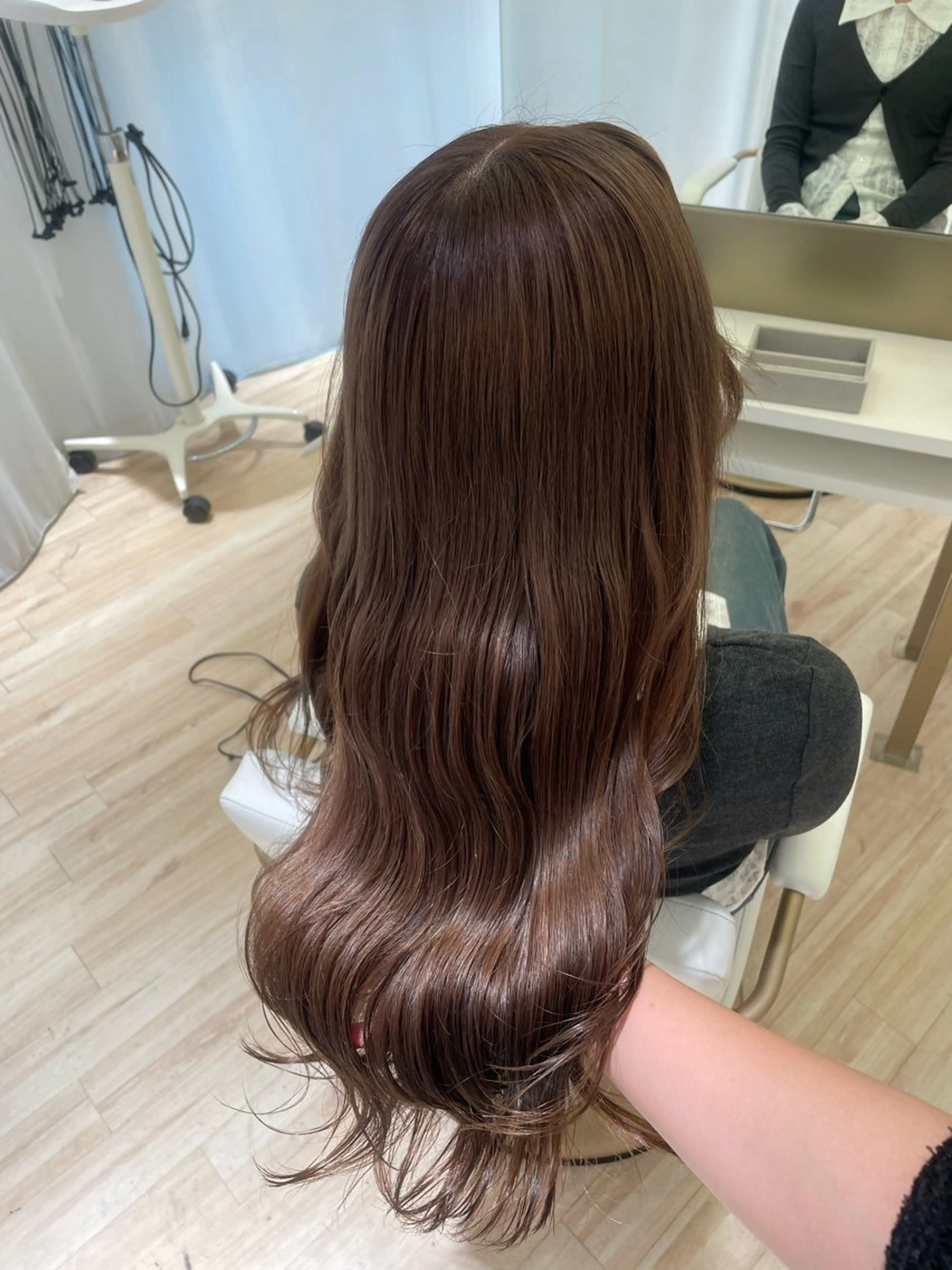 U25🪩🫧【 カット✂️♡ 】 ＋ 【 前髪ストレート🤍🏹  ̖́- 】の写真