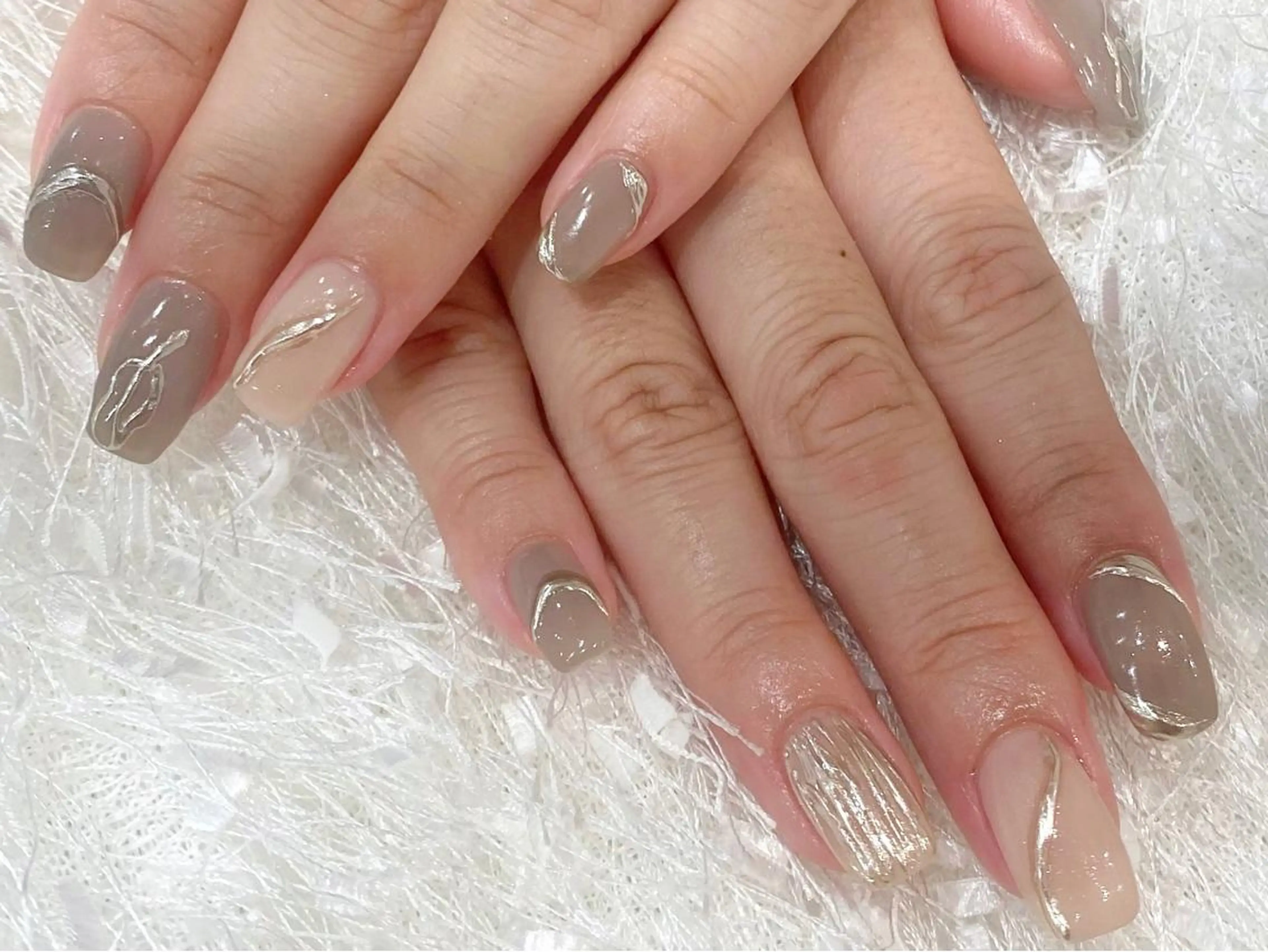 ネイル gluck(グリュック)所属・なかがわ まゆこのネイルデザイン