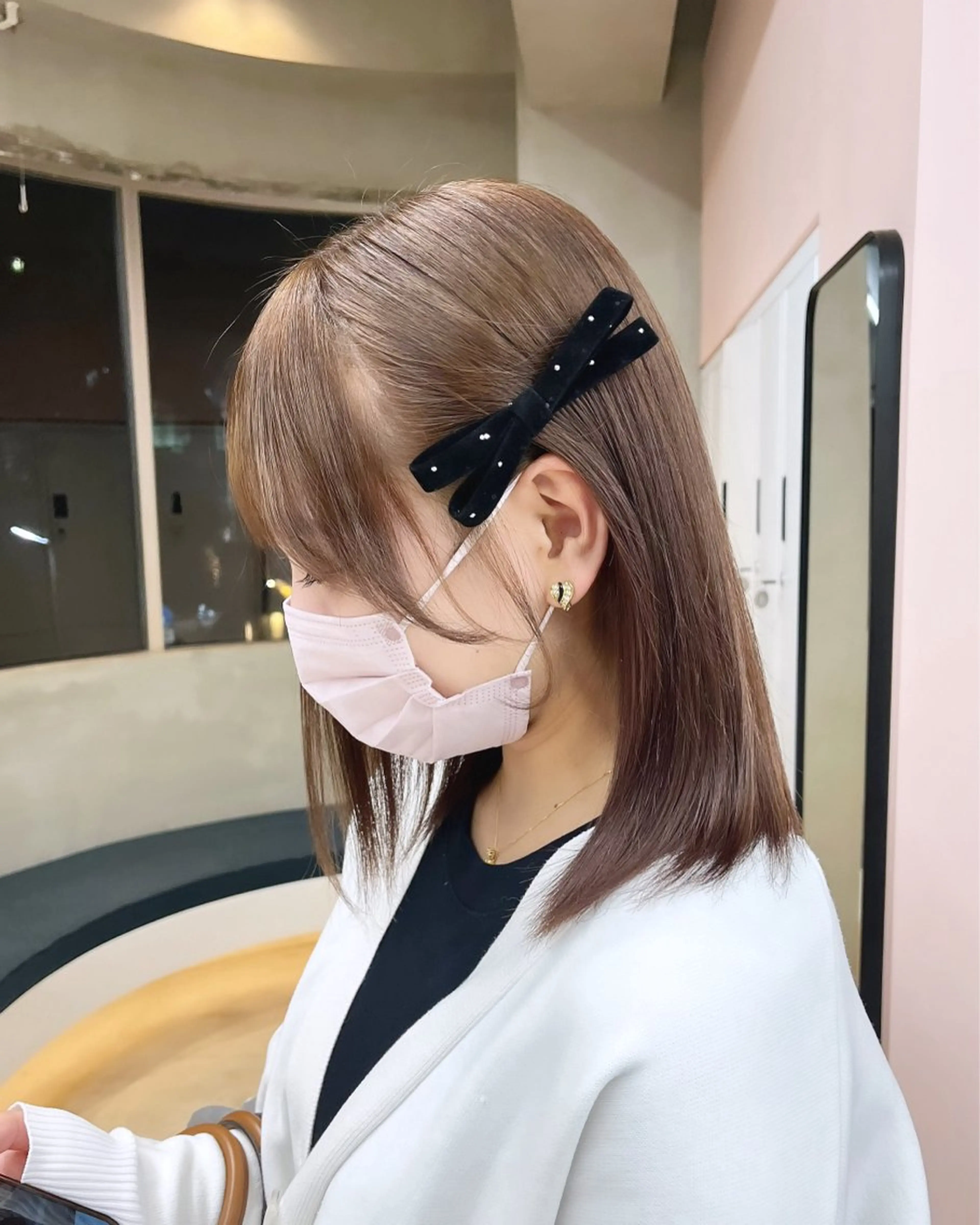 ミディアム カラー ayaka♡ 柔らかカラーのヘアスタイル