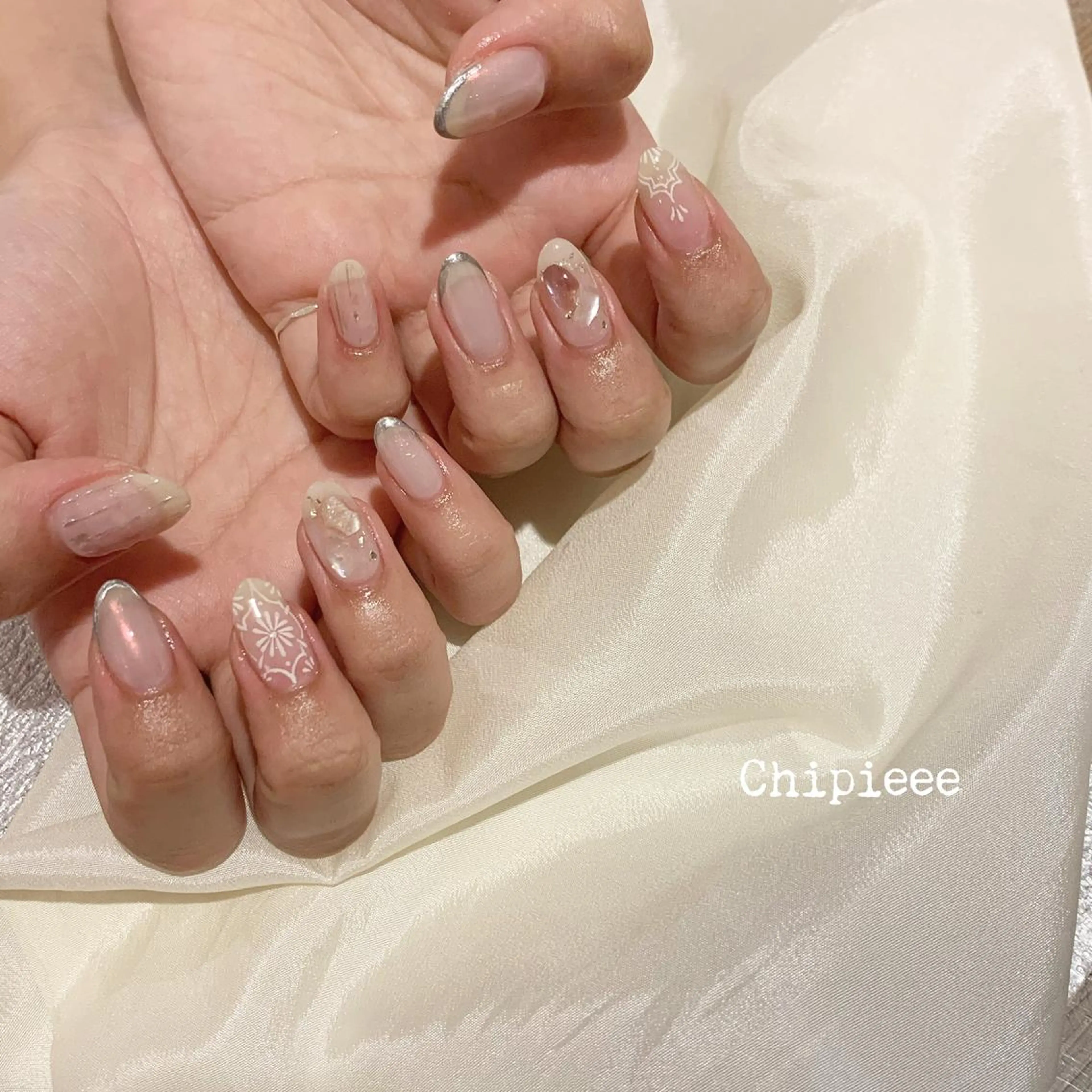 ネイル ハンドネイル revia所属・ERI Nailistのネイルデザイン