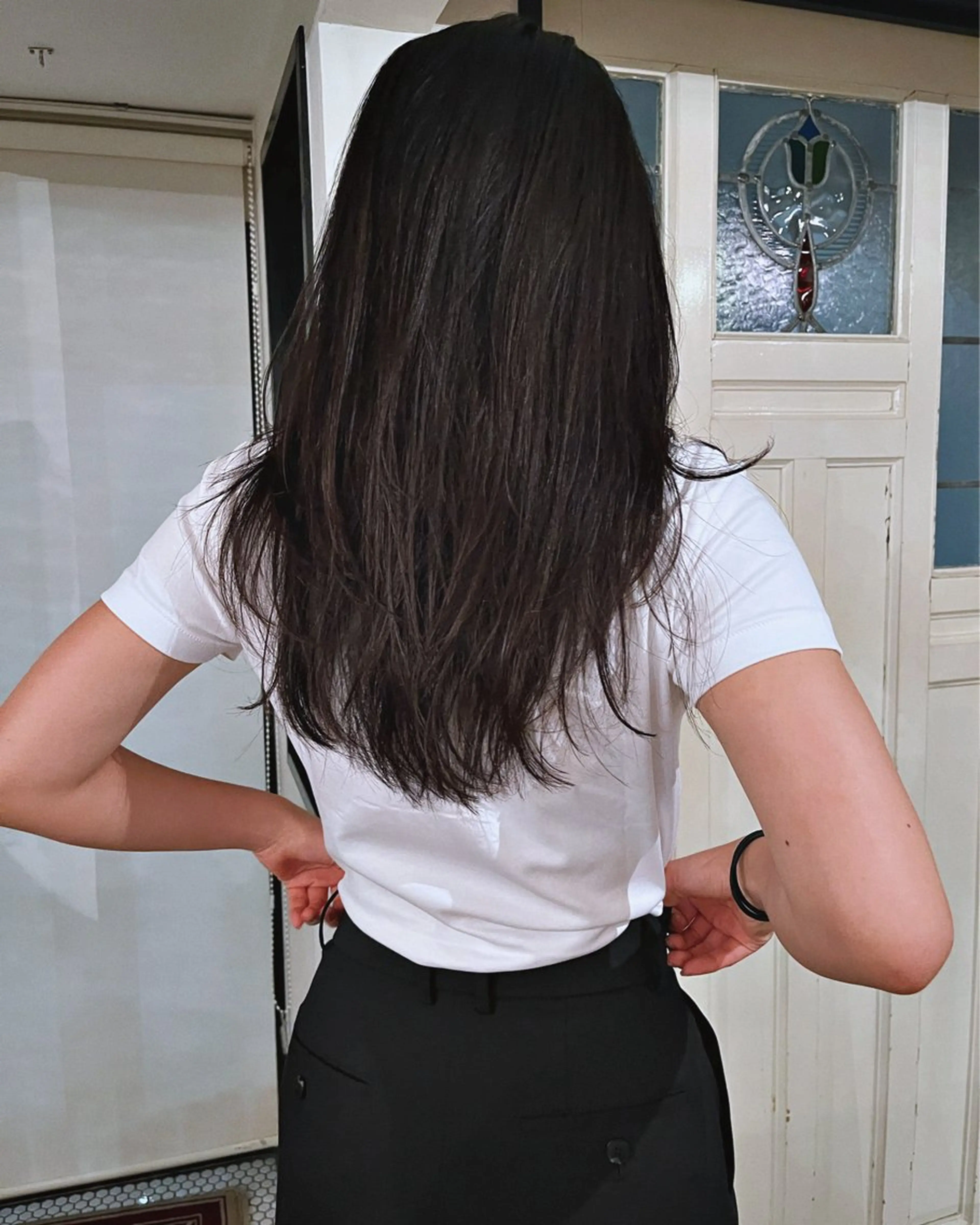 ロング レイヤーカット 🧸メンズカット 🧸conatsuのヘアスタイル