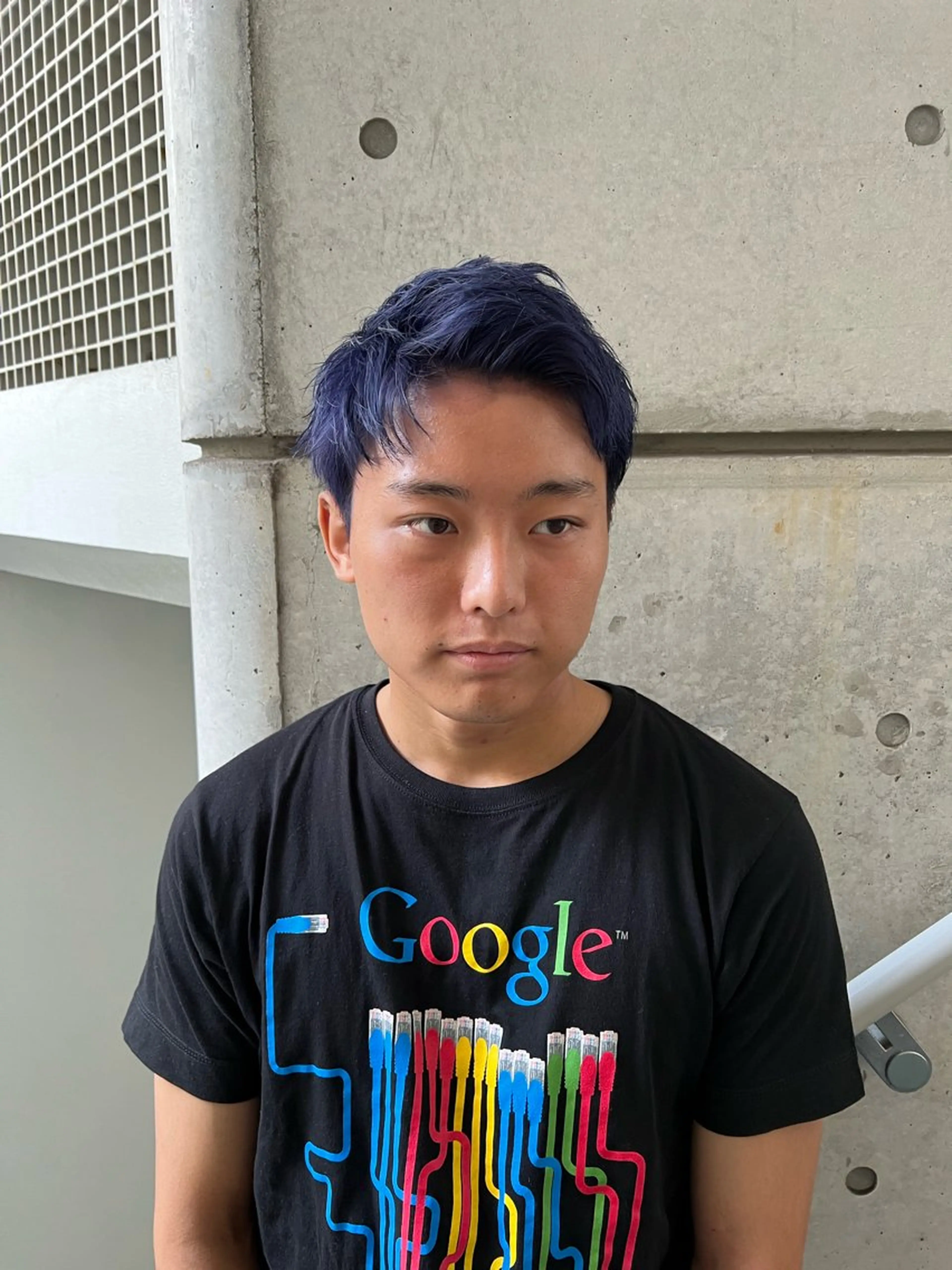 ケアブリーチダブルカラーの写真