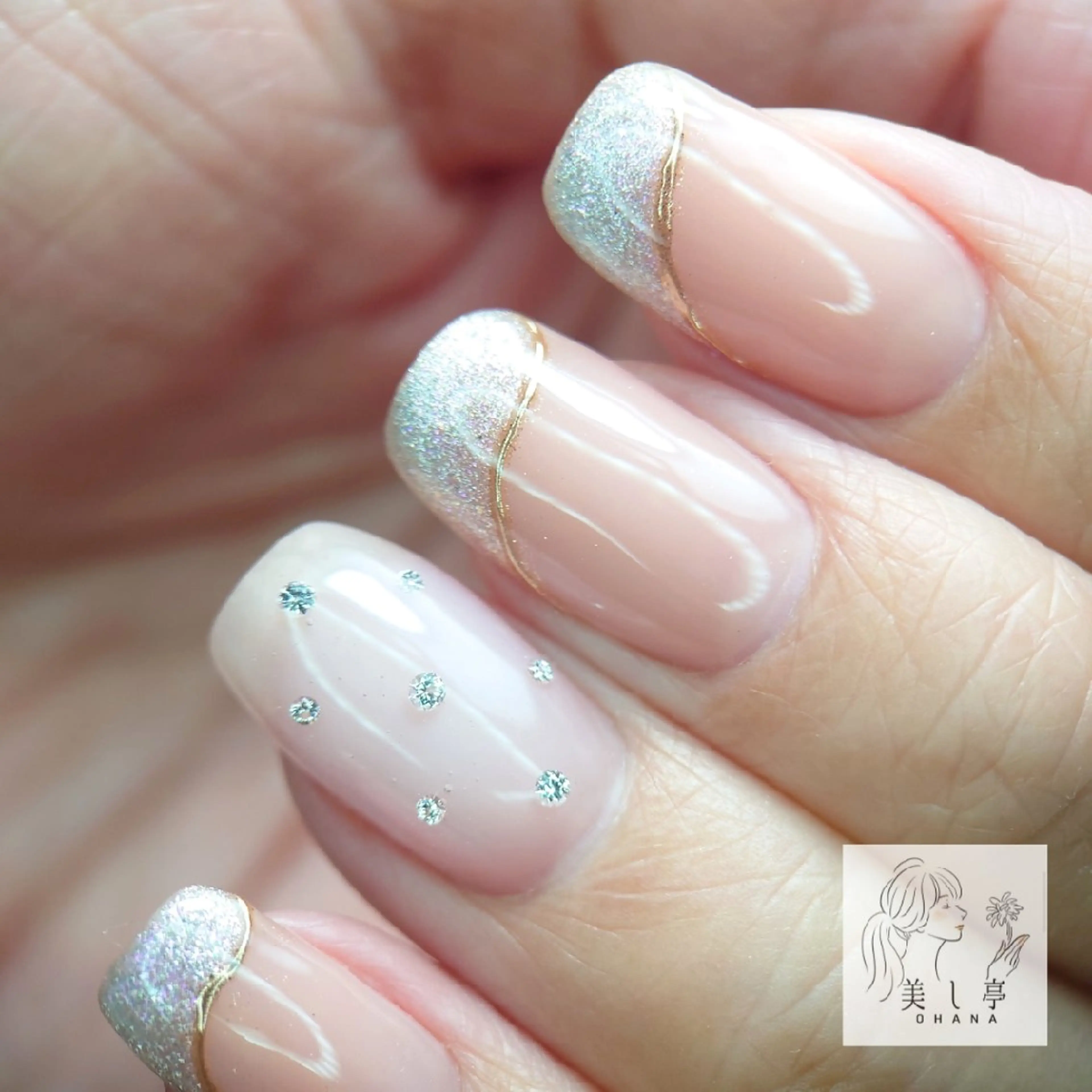 ネイル 美し亭 OHANAのネイルデザイン