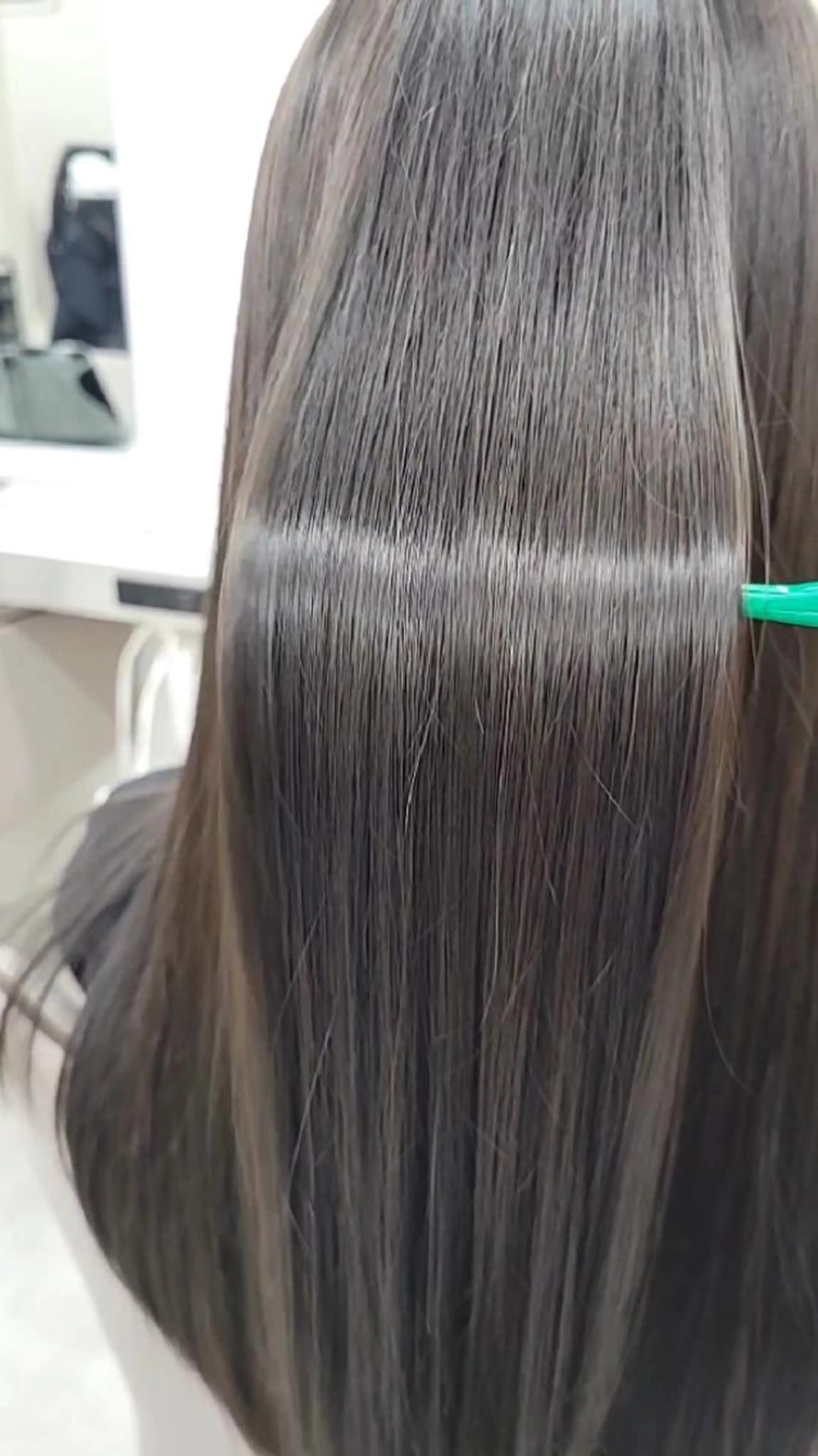 🙋🏻‍♀️  ̖́-似合わせカット＆艶髪縮毛矯正🥺❤️‍🔥＆最高級オージュアTRの写真