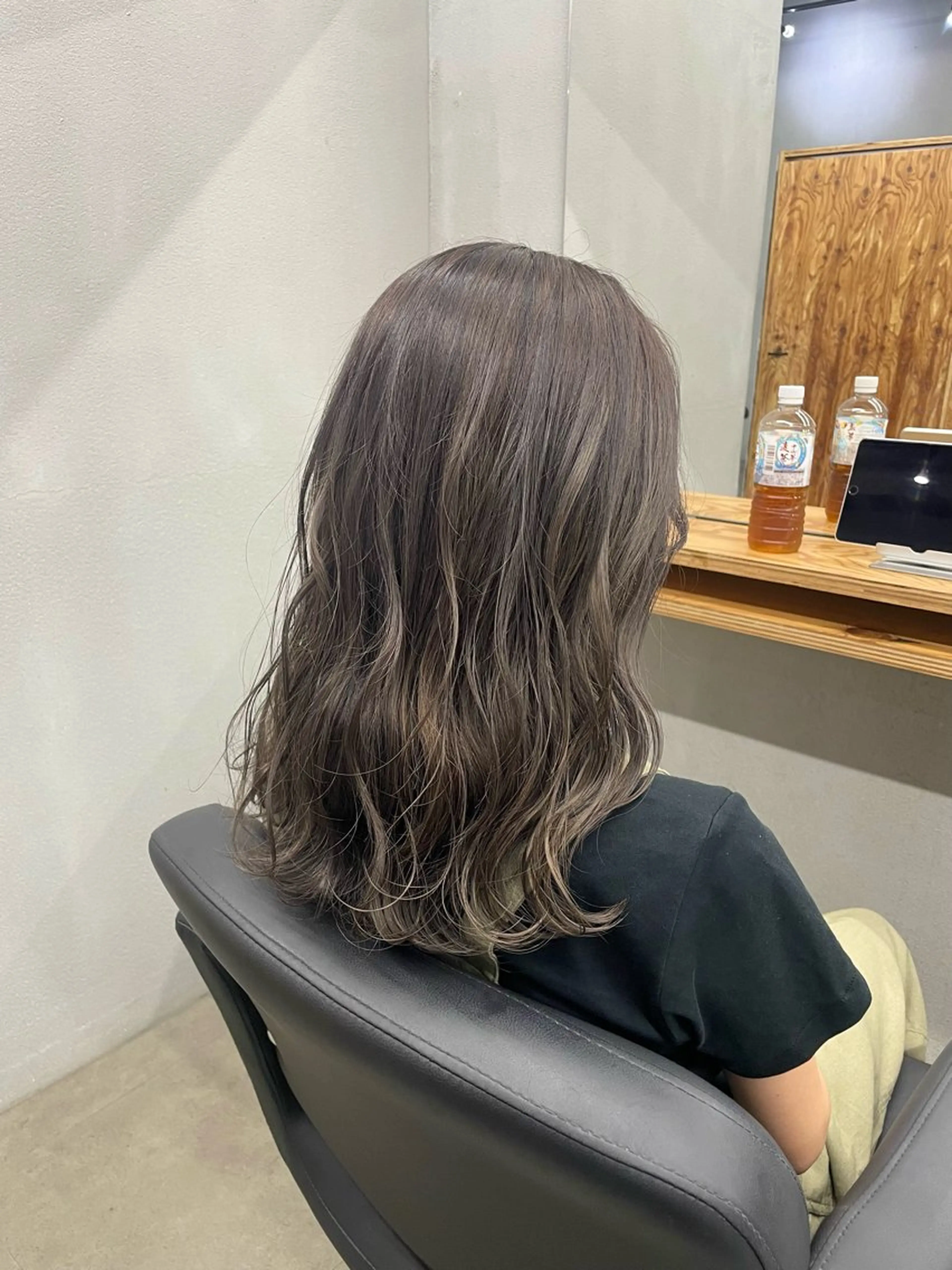 セミロング カット ヘアカラー トリートメント ひより ／Nのヘアスタイル