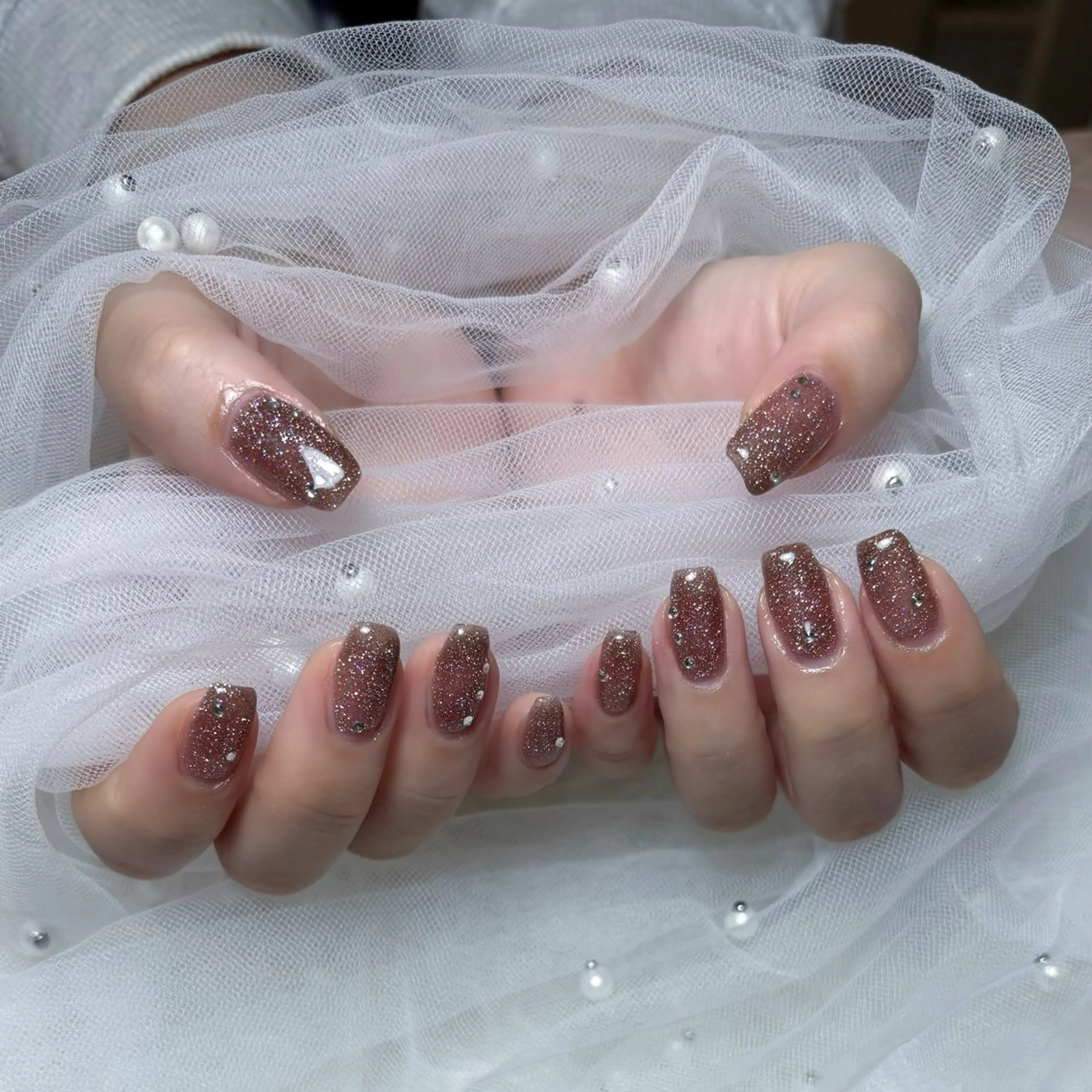 ネイル フラッシュネイル ハンドネイル 北野 美月のネイルデザイン