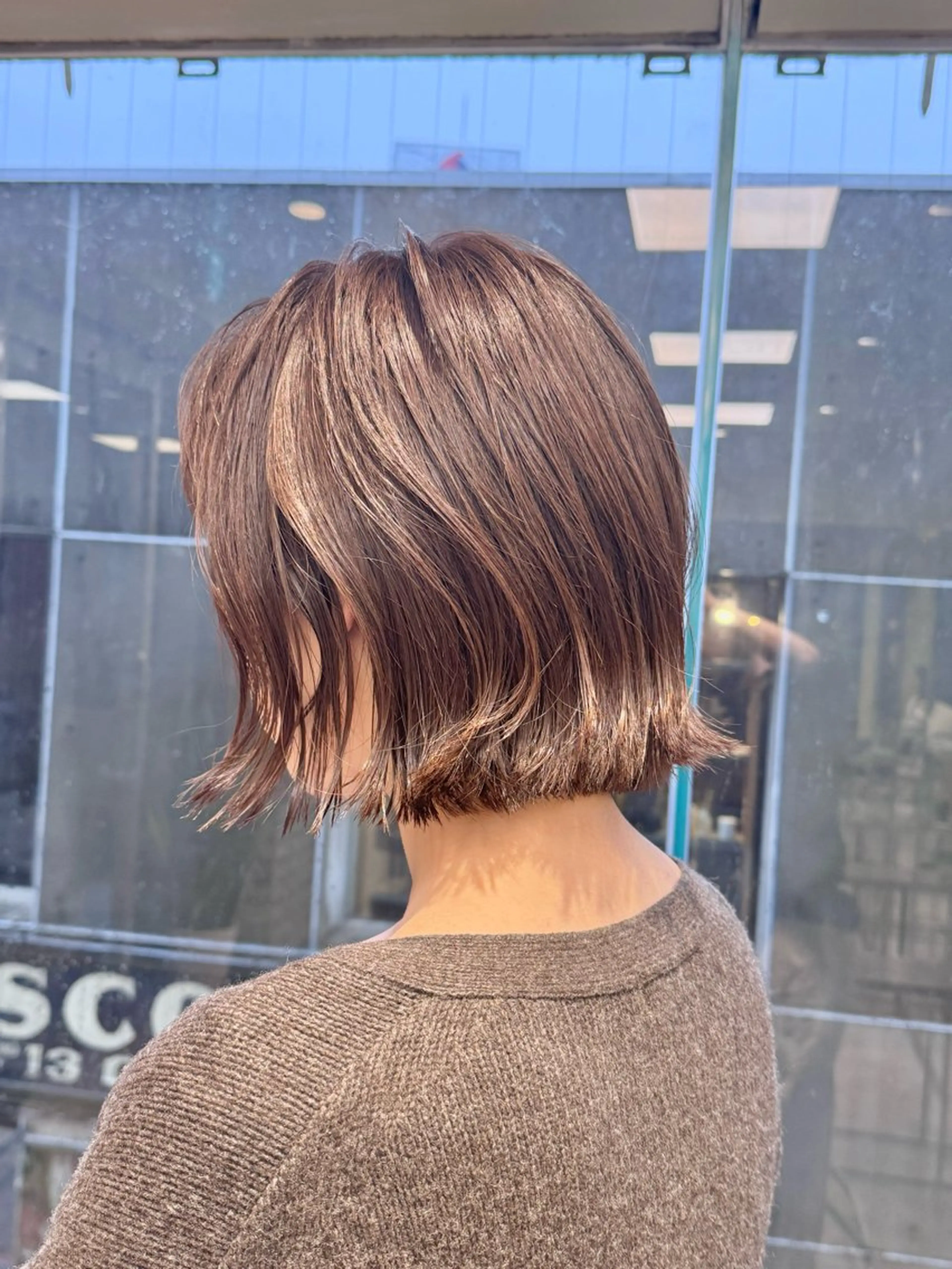 ショート カラー KOHNO/ブリーチ なし/透明感カラーのヘアスタイル