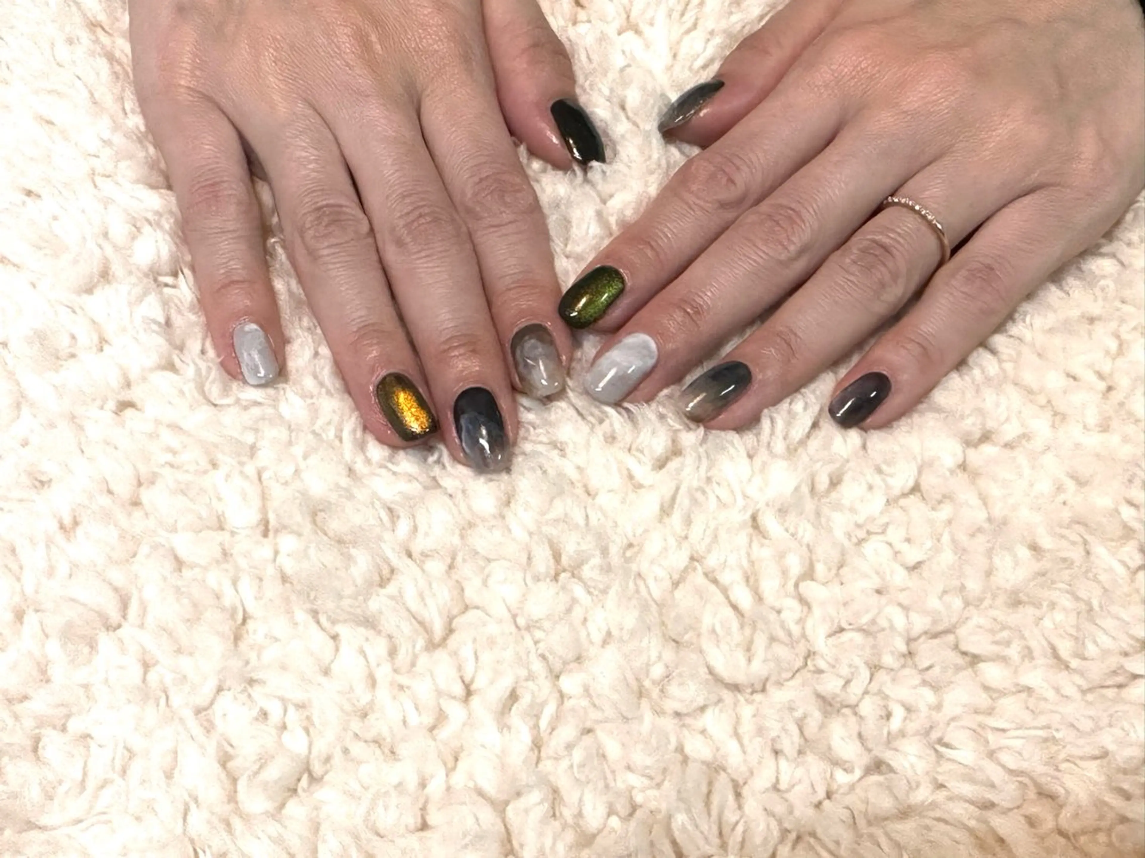 ネイル ハンドネイル フットネイル GéRanium Harukaのネイルデザイン