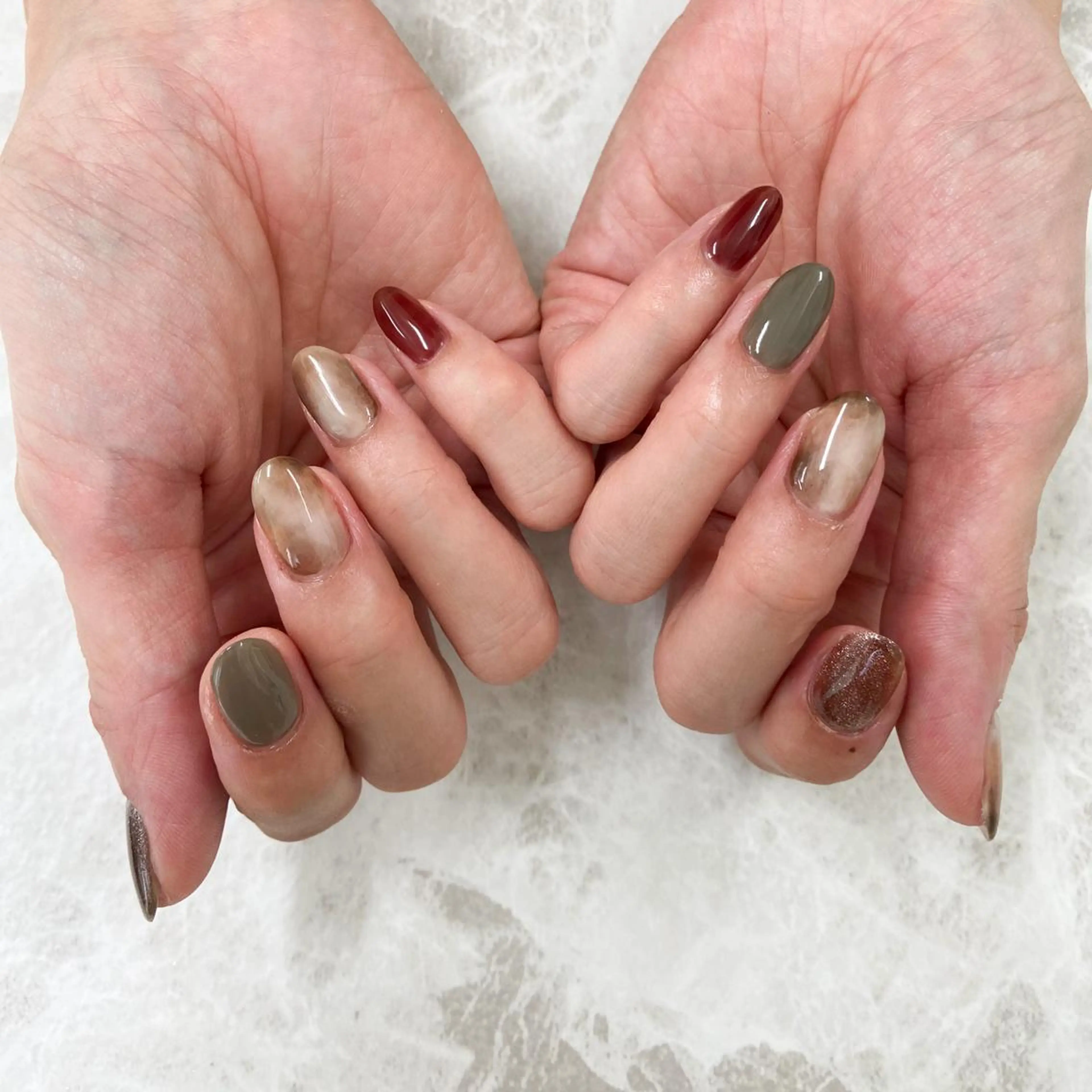 ネイル 黒沢 直子のネイルデザイン