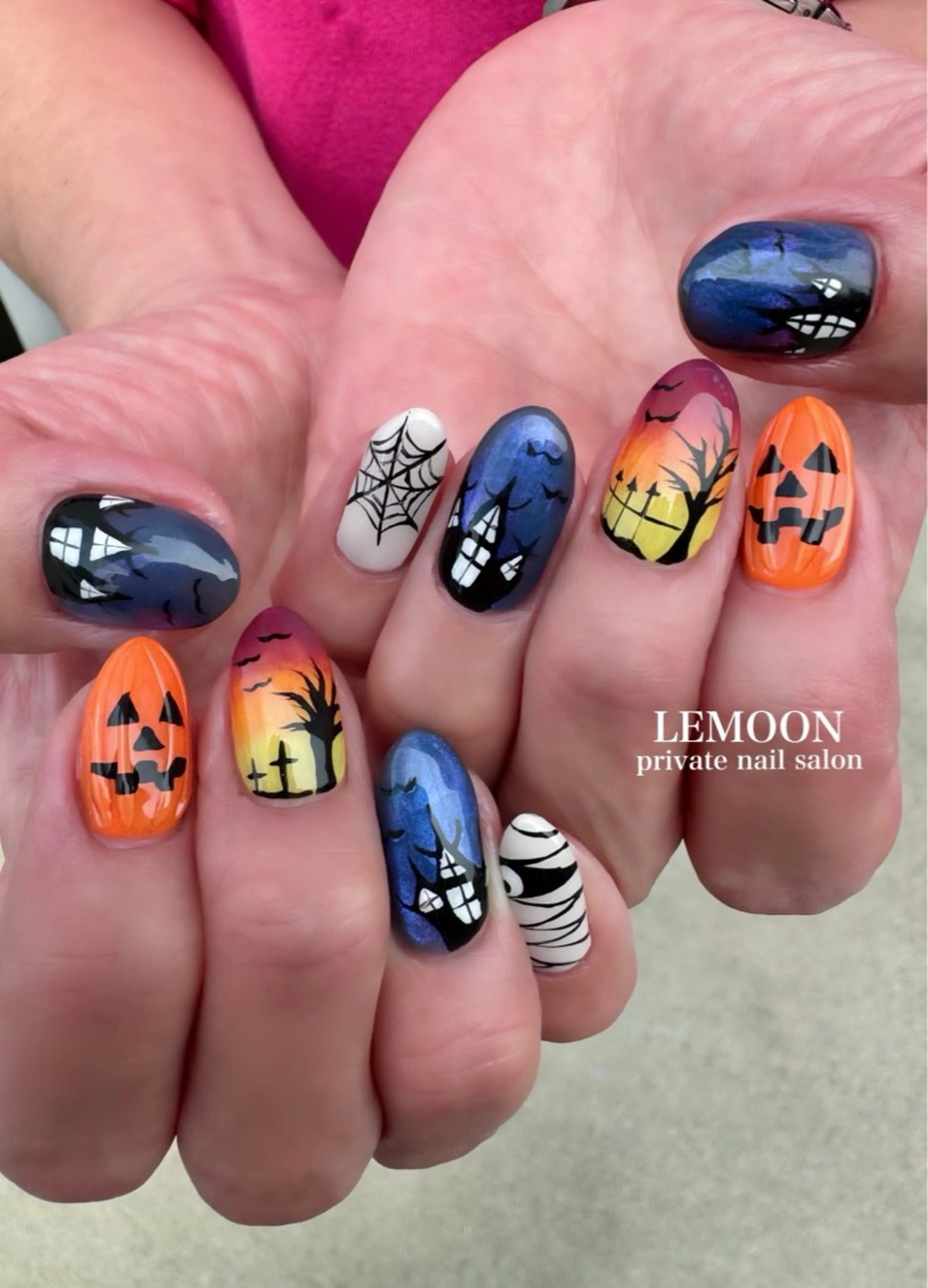 ネイル private nail salon　LEMOON所属・nail salon LEMOONのネイルデザイン