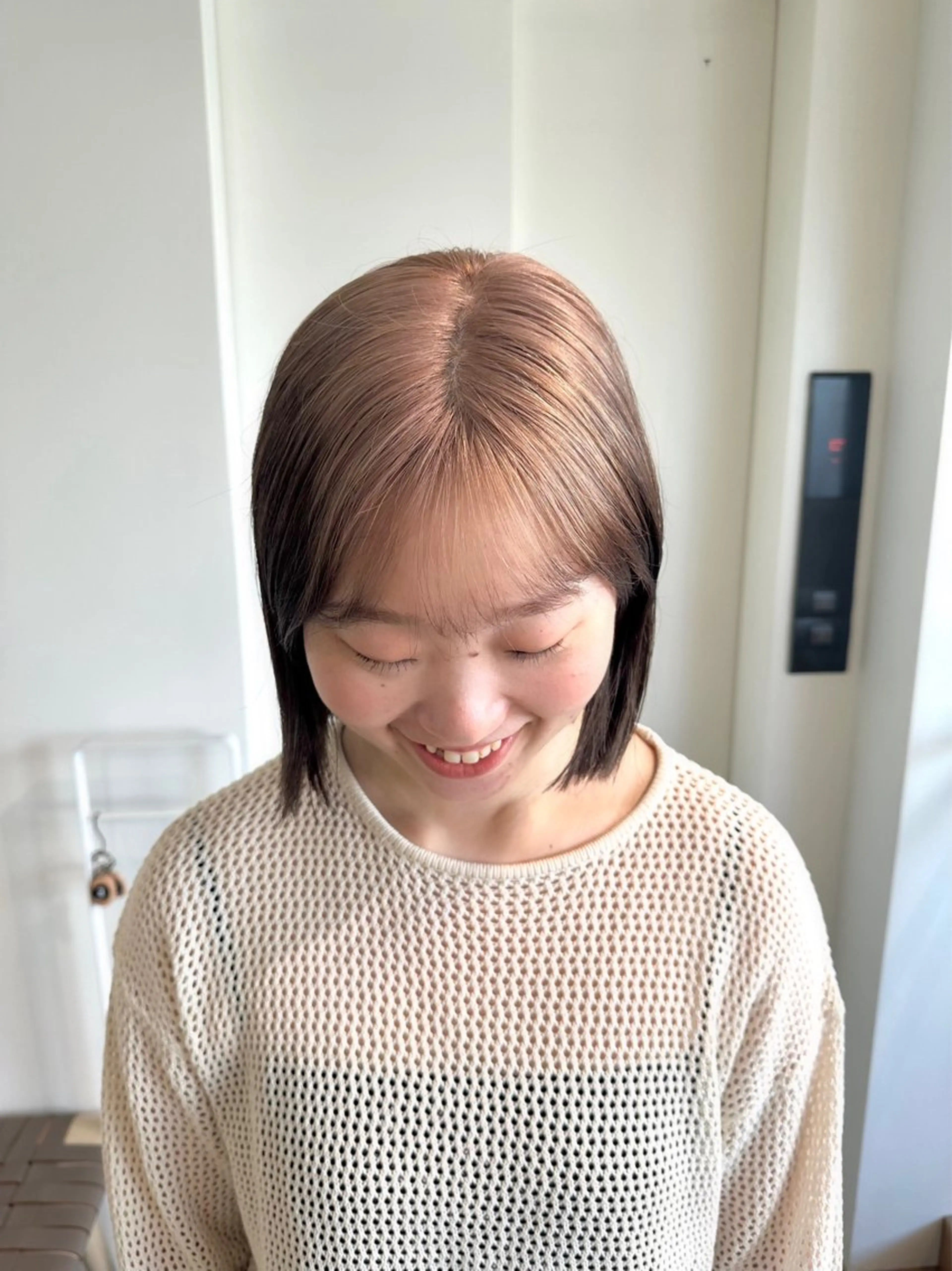 カラー 杉本 沙羅のヘアスタイル