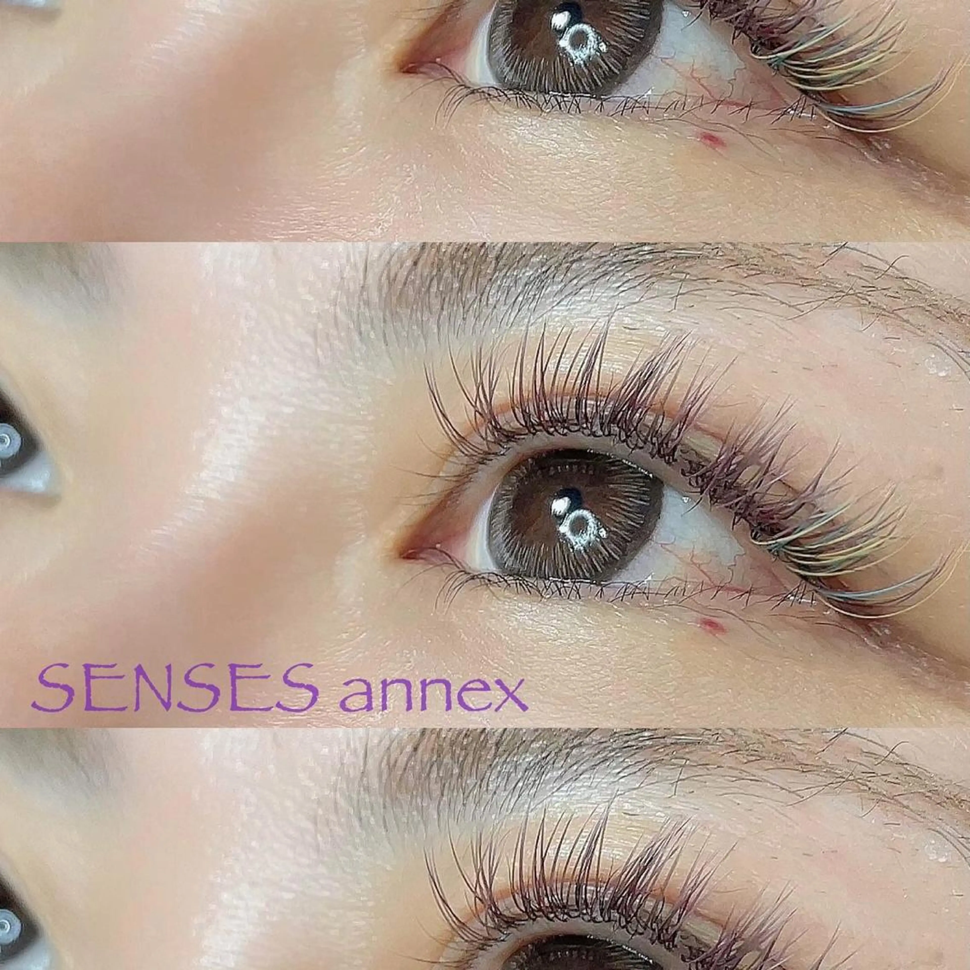 マツエク・マツパ カラーマツエク マツエク SENSES_ WAKAのマツエク・マツパデザイン