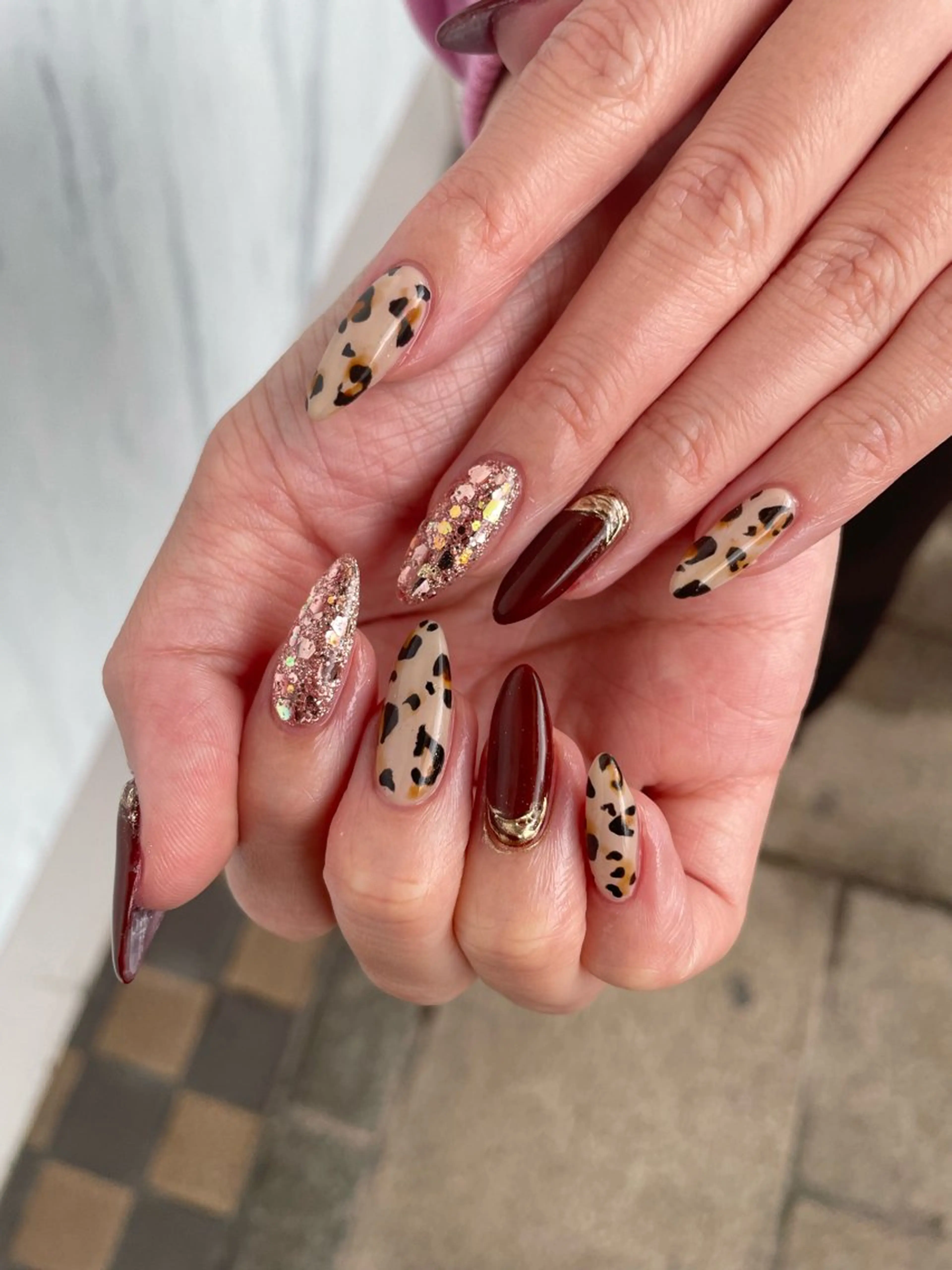 ネイル 冬ネイル ハンドネイル ネイリスト Kaoriのネイルデザイン