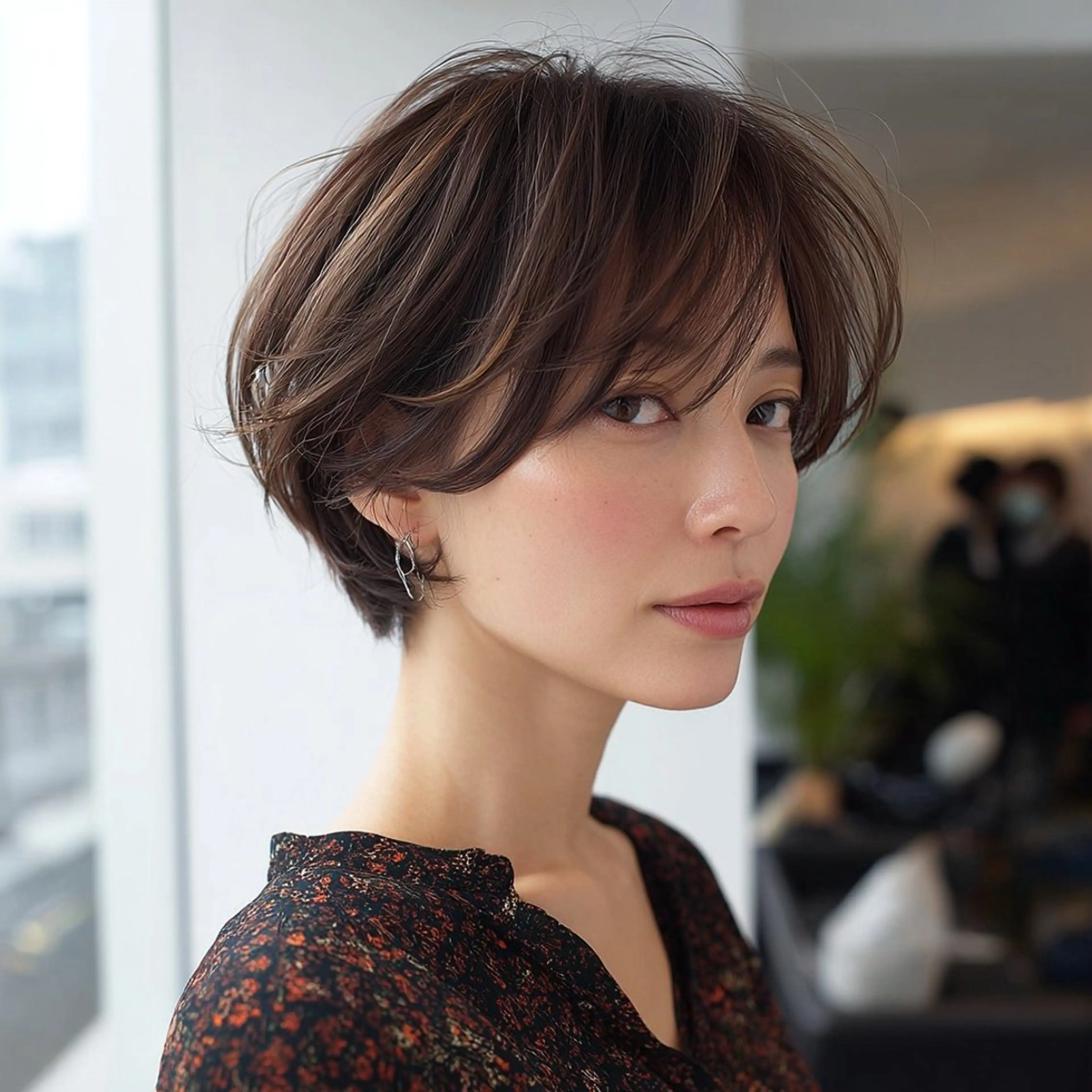 ショート カット ヘアカラー トリートメント ショート/脱白髪染め /鎌倉/コウスケのヘアスタイル