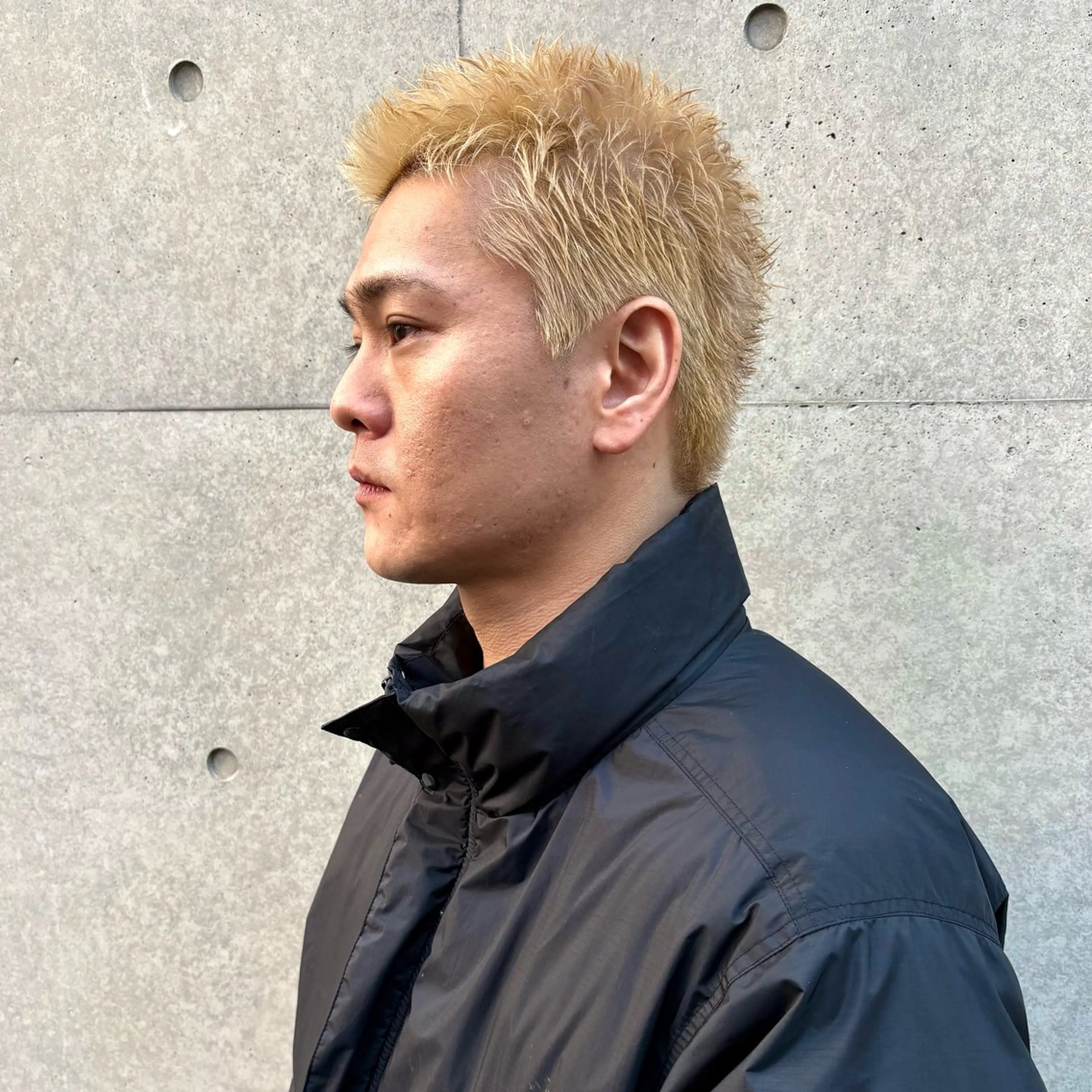 ショート カット ヘアカラー 🔥メンズ特化🔥 ハイトーン/RUKIのヘアスタイル