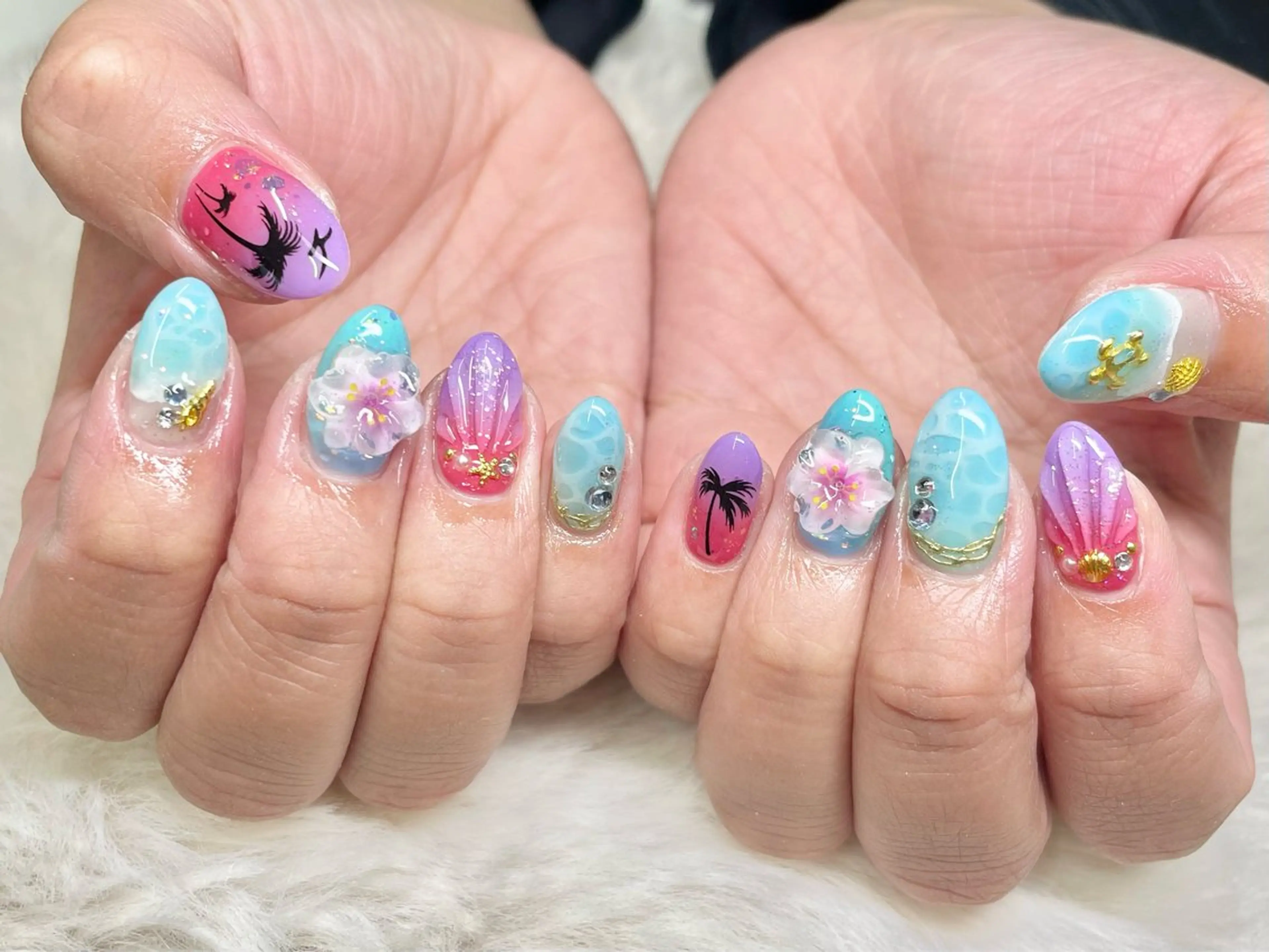 ネイル FILL nail古河店所属・FILL nail SHIORIのネイルデザイン