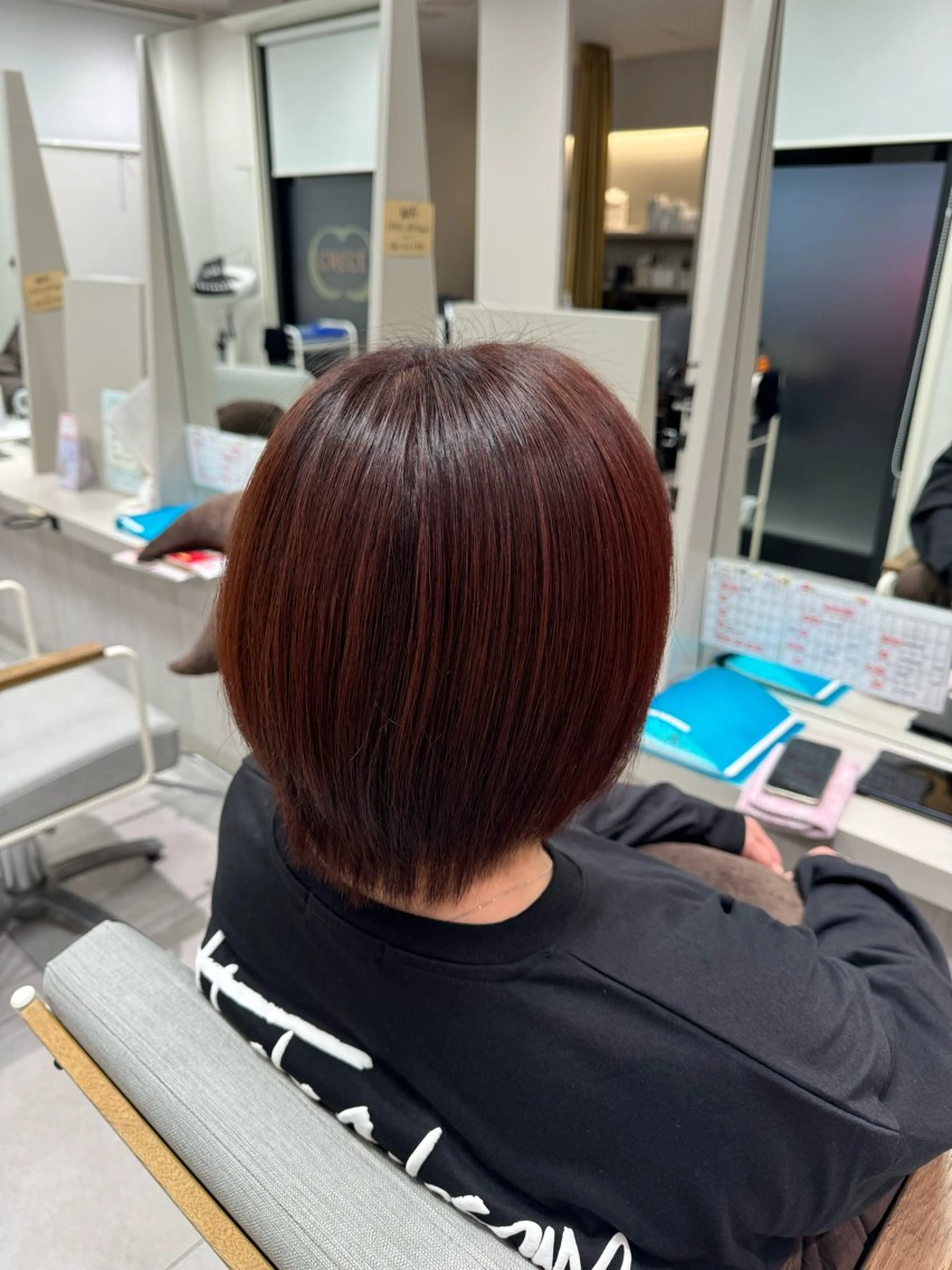 ショート カラー ヘアカラー crece💫 kurumiのヘアスタイル