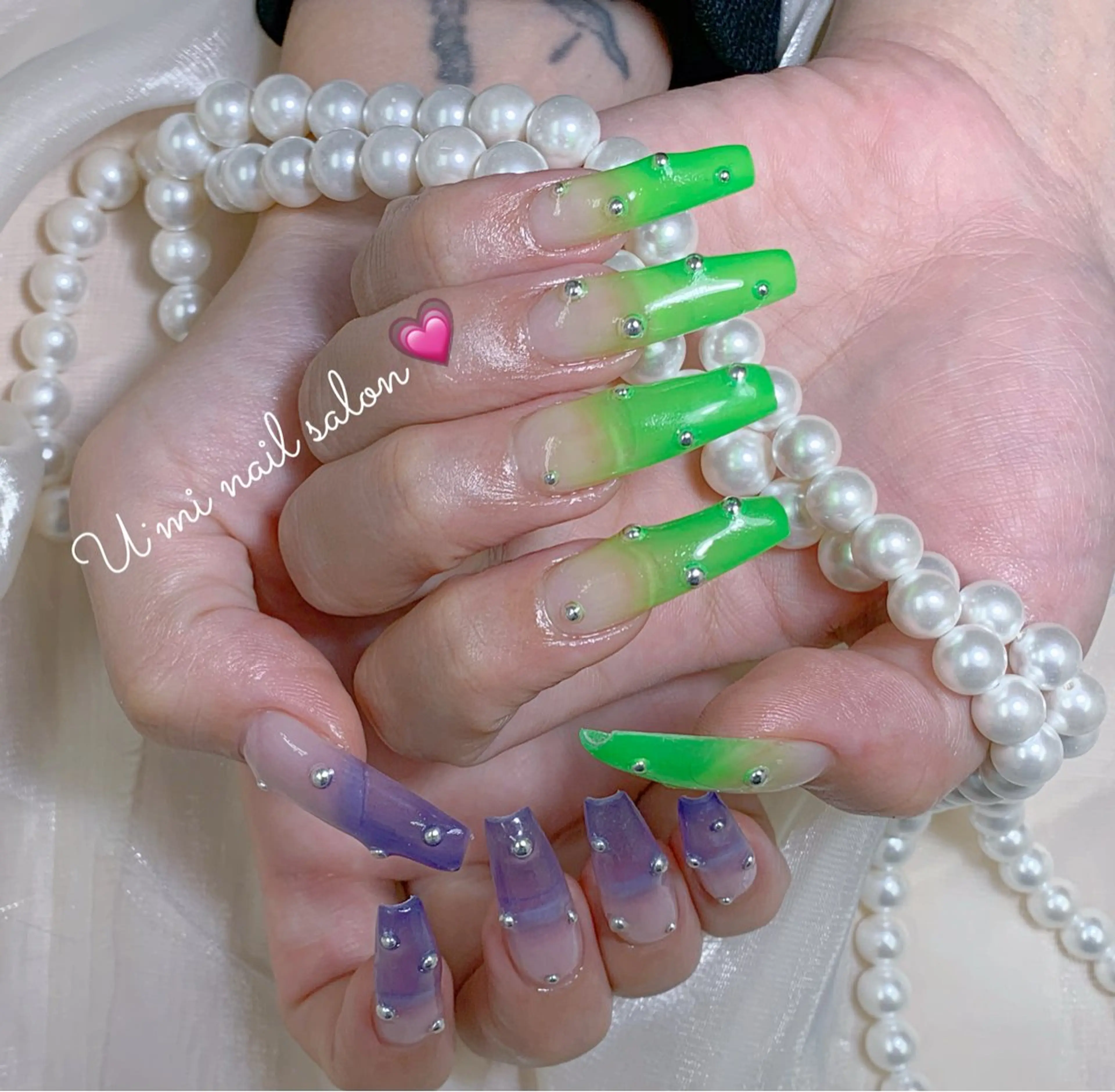 ネイル ハンドネイル U·Mi nail salon所属・U·Mi 上野御徒町容のネイルデザイン