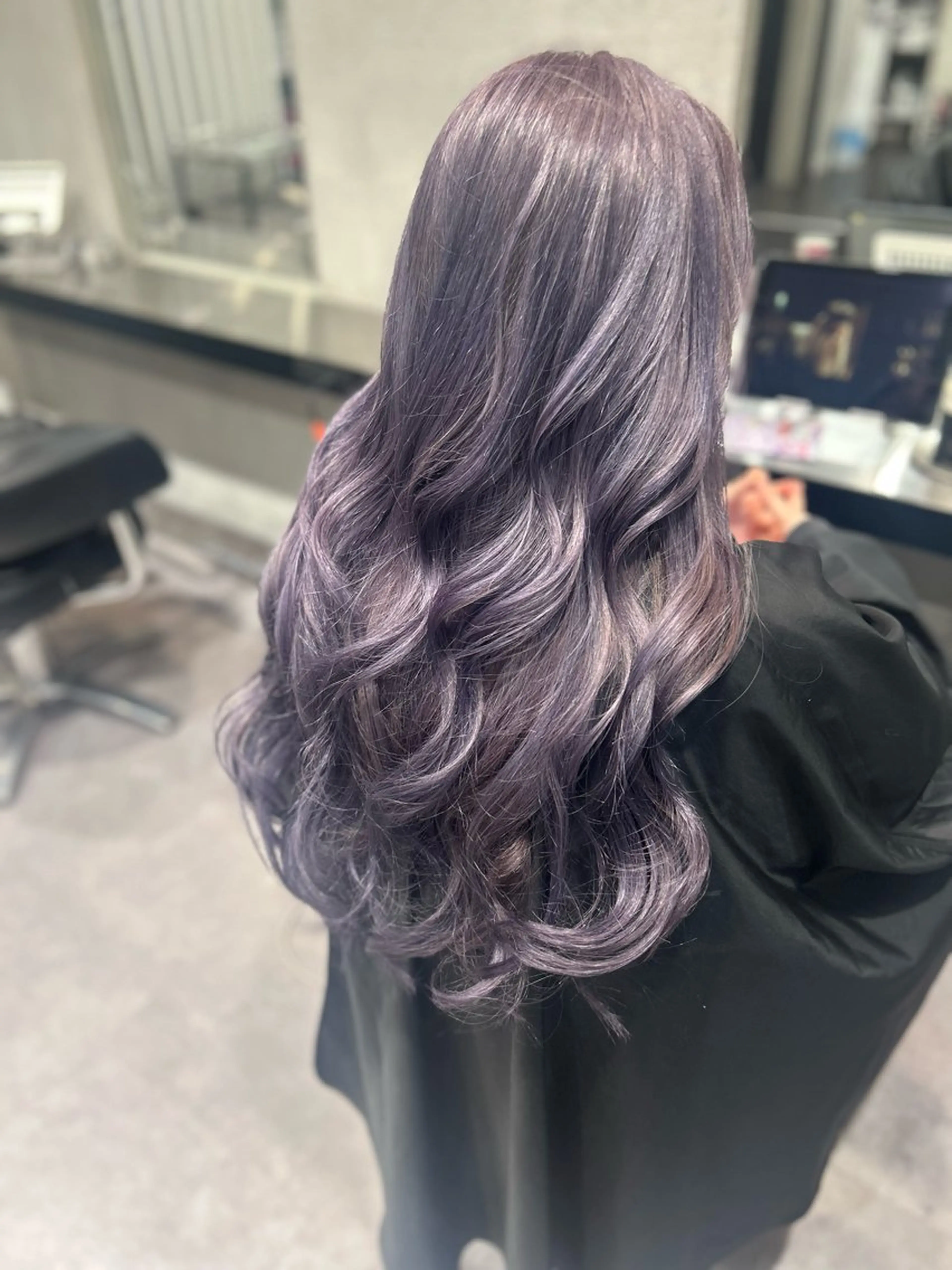 ロング カラー ラベンダーカラー 🌈ウルトワ水素 髪質改善naru🌈のヘアスタイル