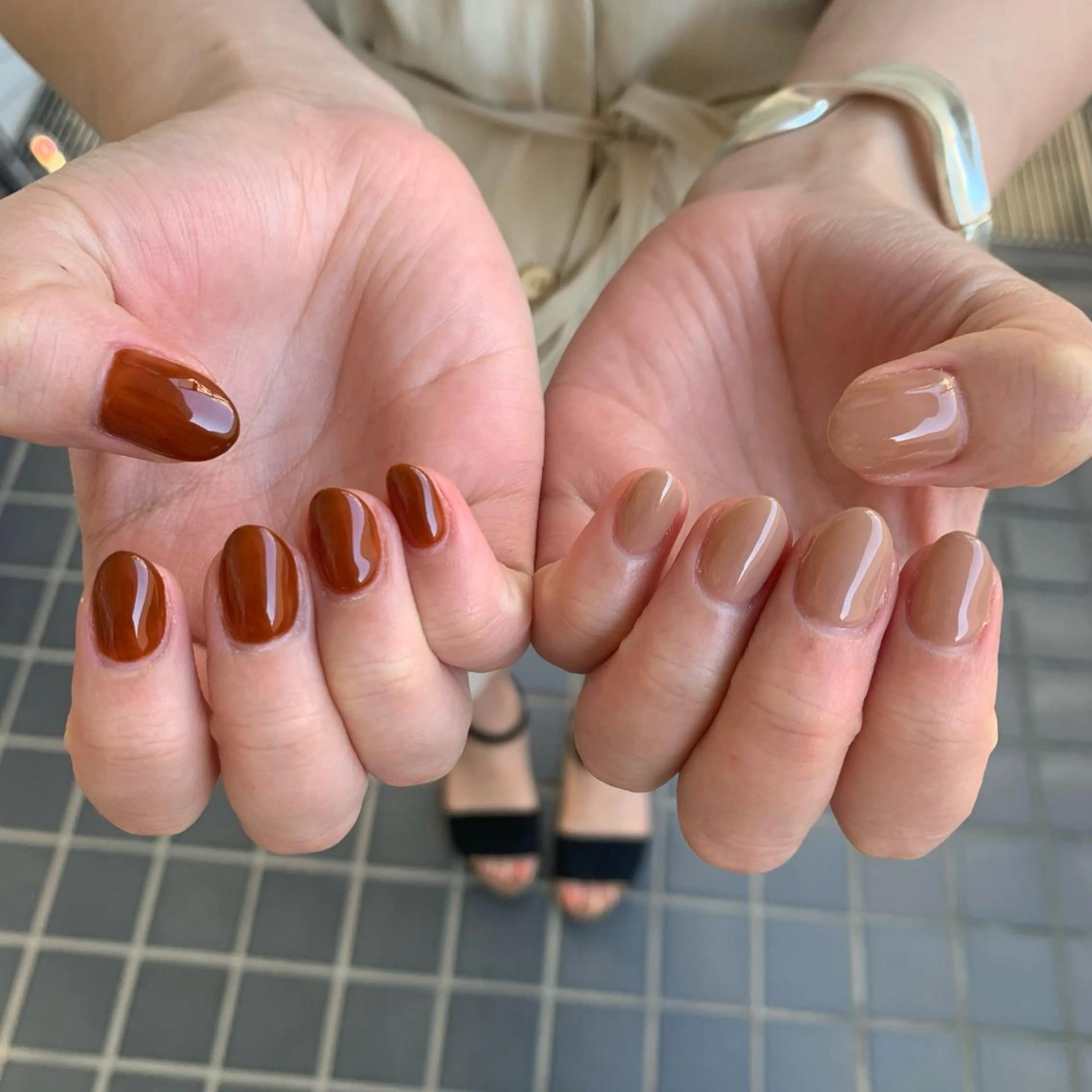 ネイル ハンドネイル 野島 千夏のネイルデザイン