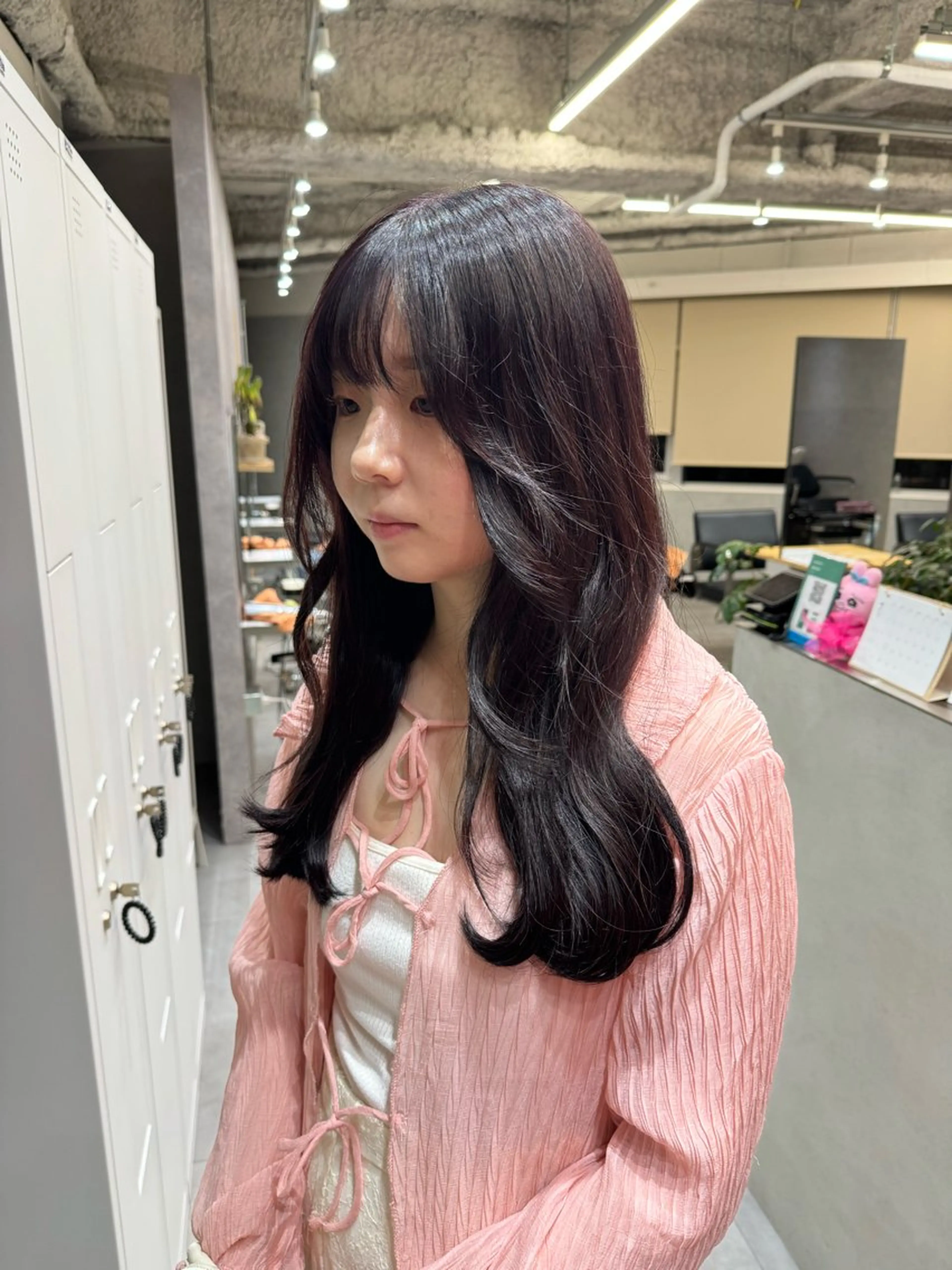 カラー ラベンダーカラー ラベンダーピンク ピンクカラー NAO/ 髪質改善/艶カラーのヘアスタイル