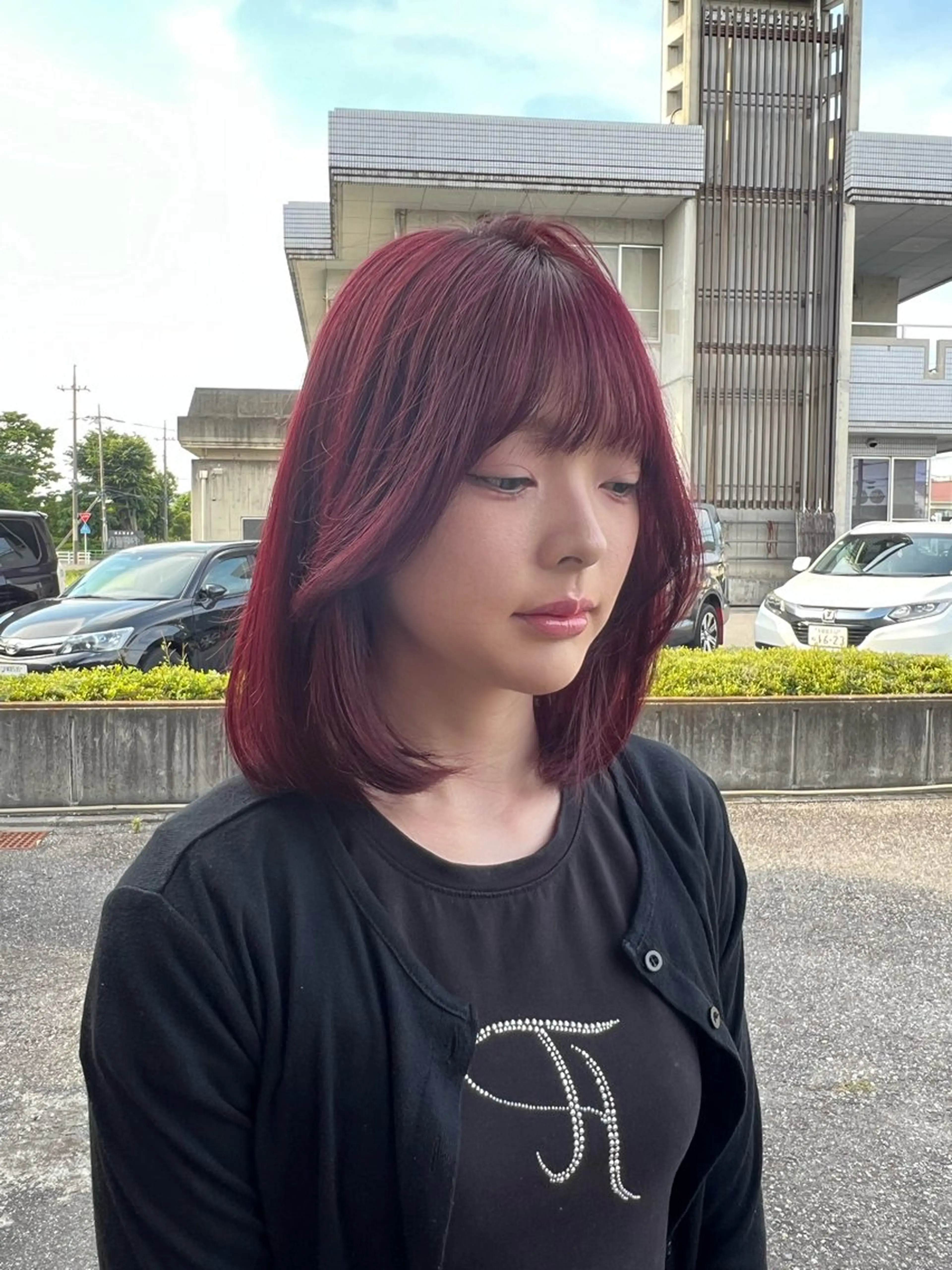 カラー 只野 真衣のヘアスタイル