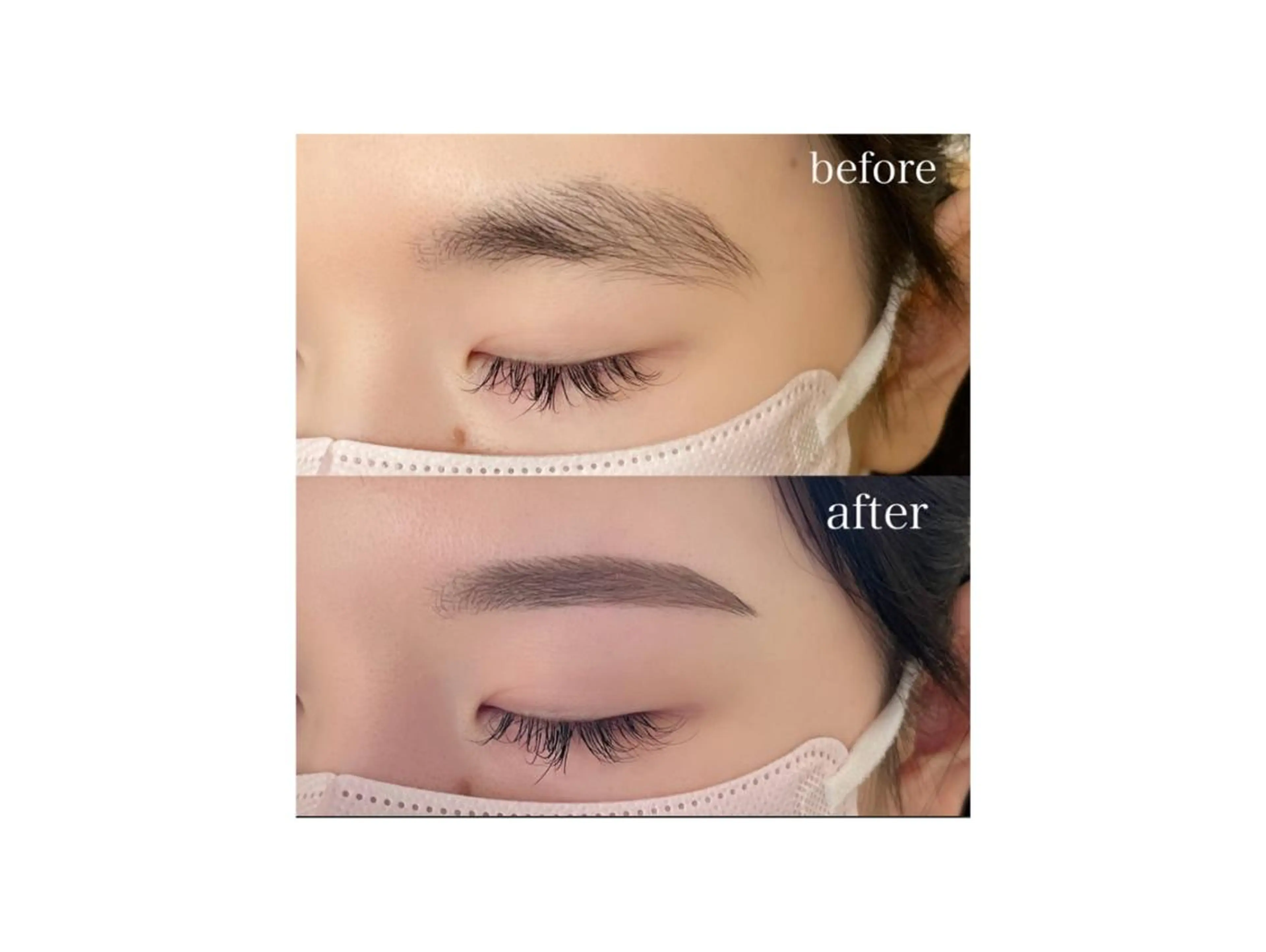 【眉毛＆パーマSETがお得】アイブロウWAX脱毛＆上パリジェンヌorまつげパーマ\12980→¥7960💖の写真