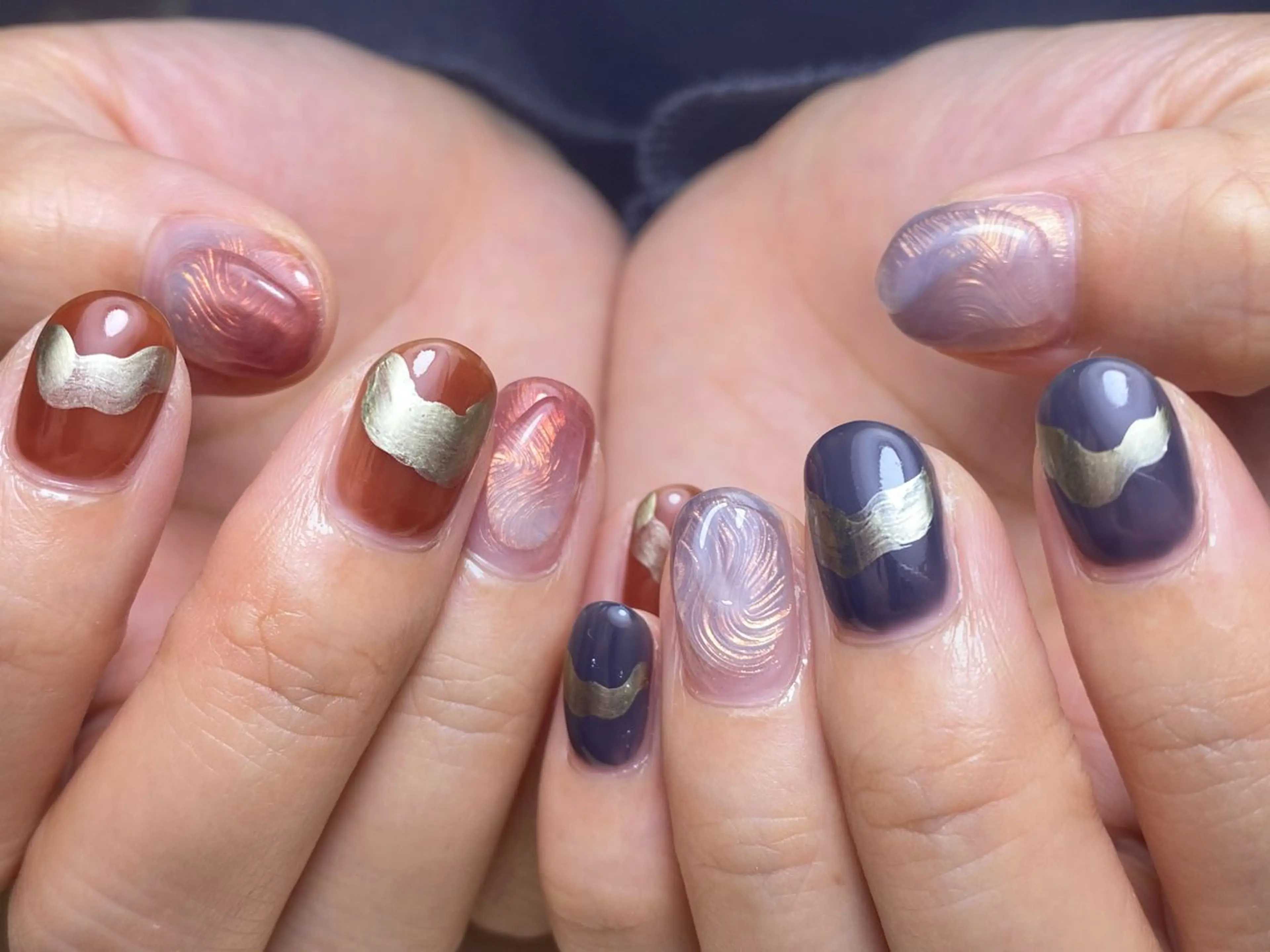 ネイル ハンドネイル atelier moamのネイルデザイン