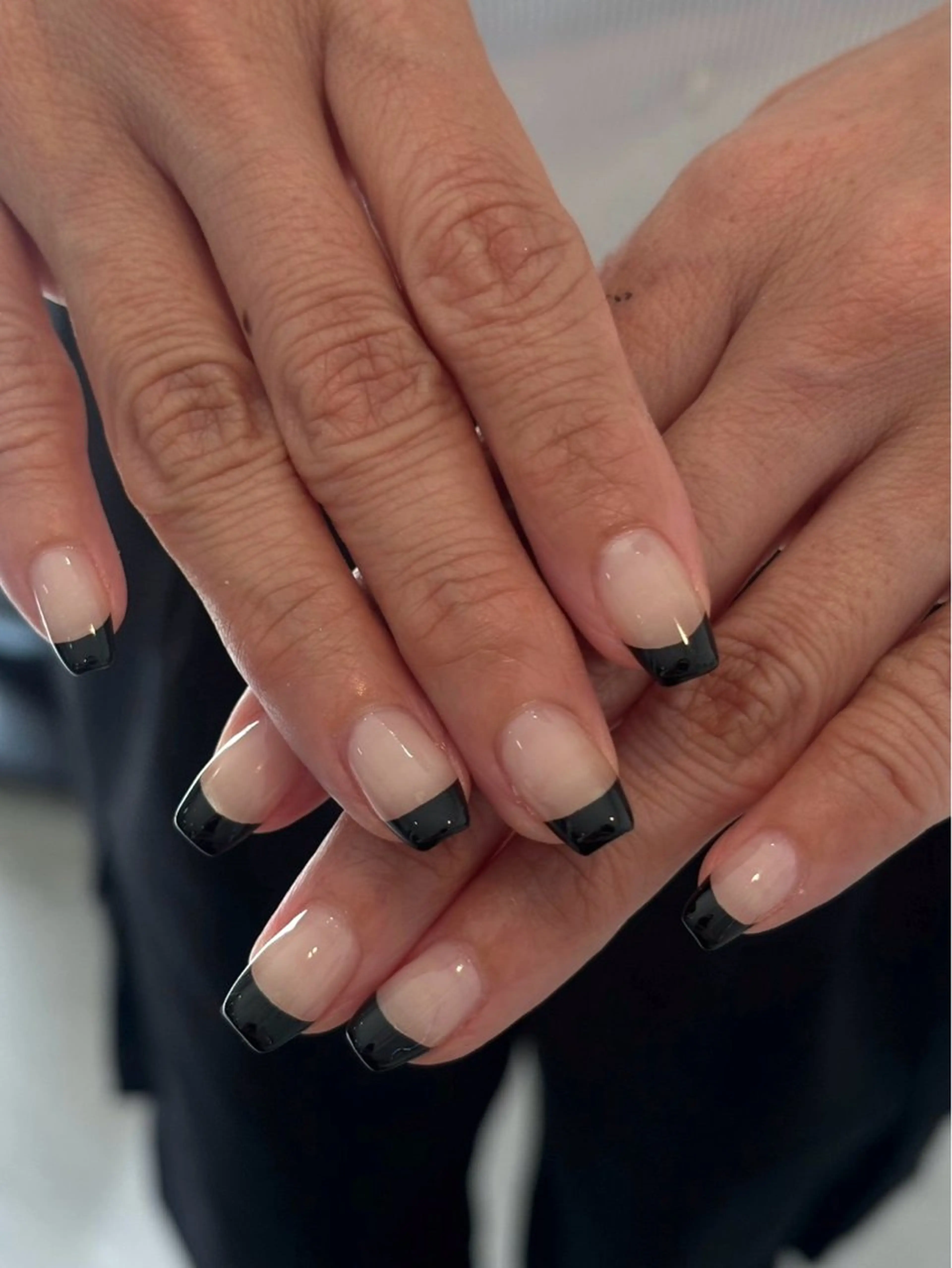 ネイル フレンチネイル ハンドネイル charme nailのネイルデザイン