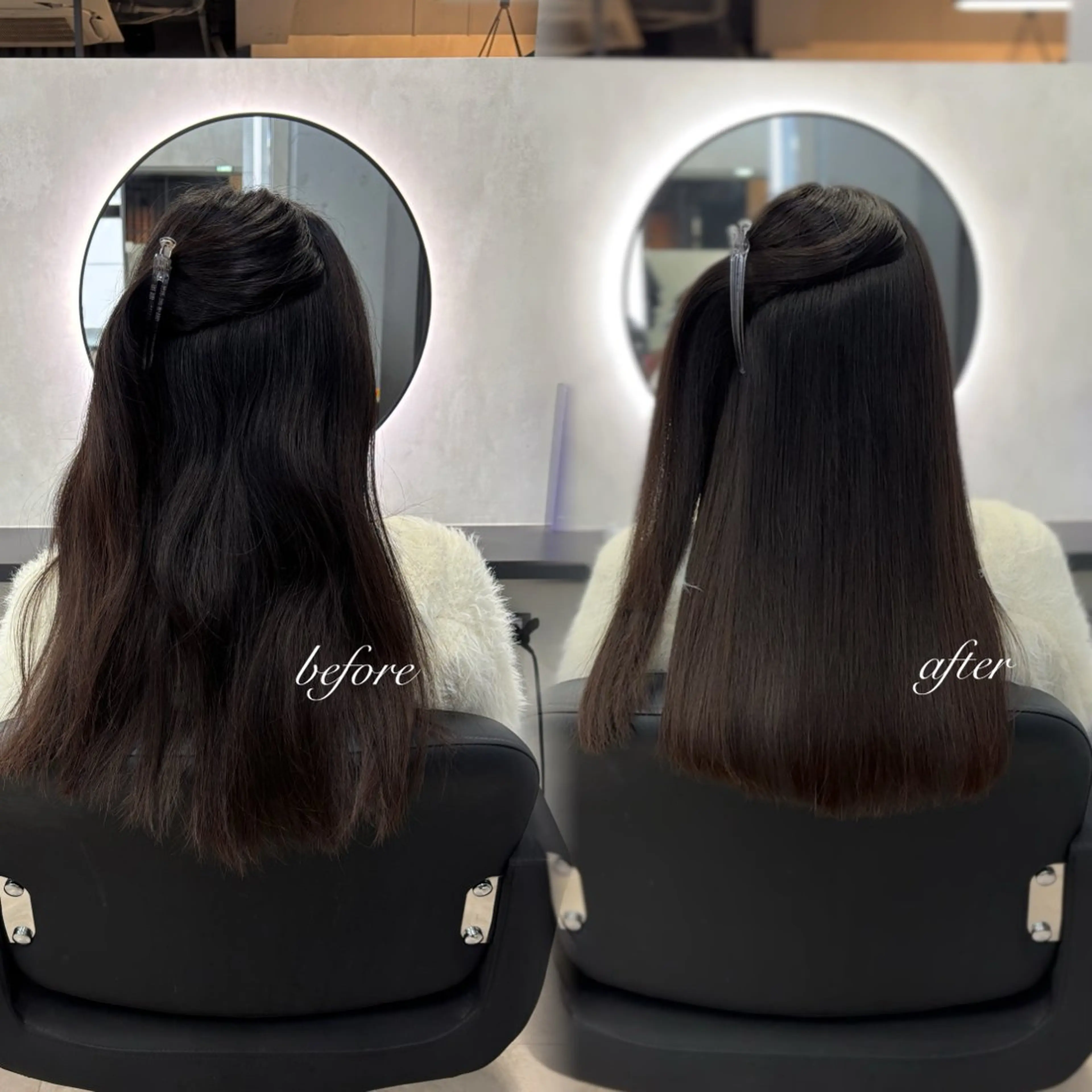 ロング カラー ヘアアレンジ カット ヘアカラー 縮毛矯正 新宿 /髪質改善/ 縮毛矯正/ヒュウガのヘアスタイル