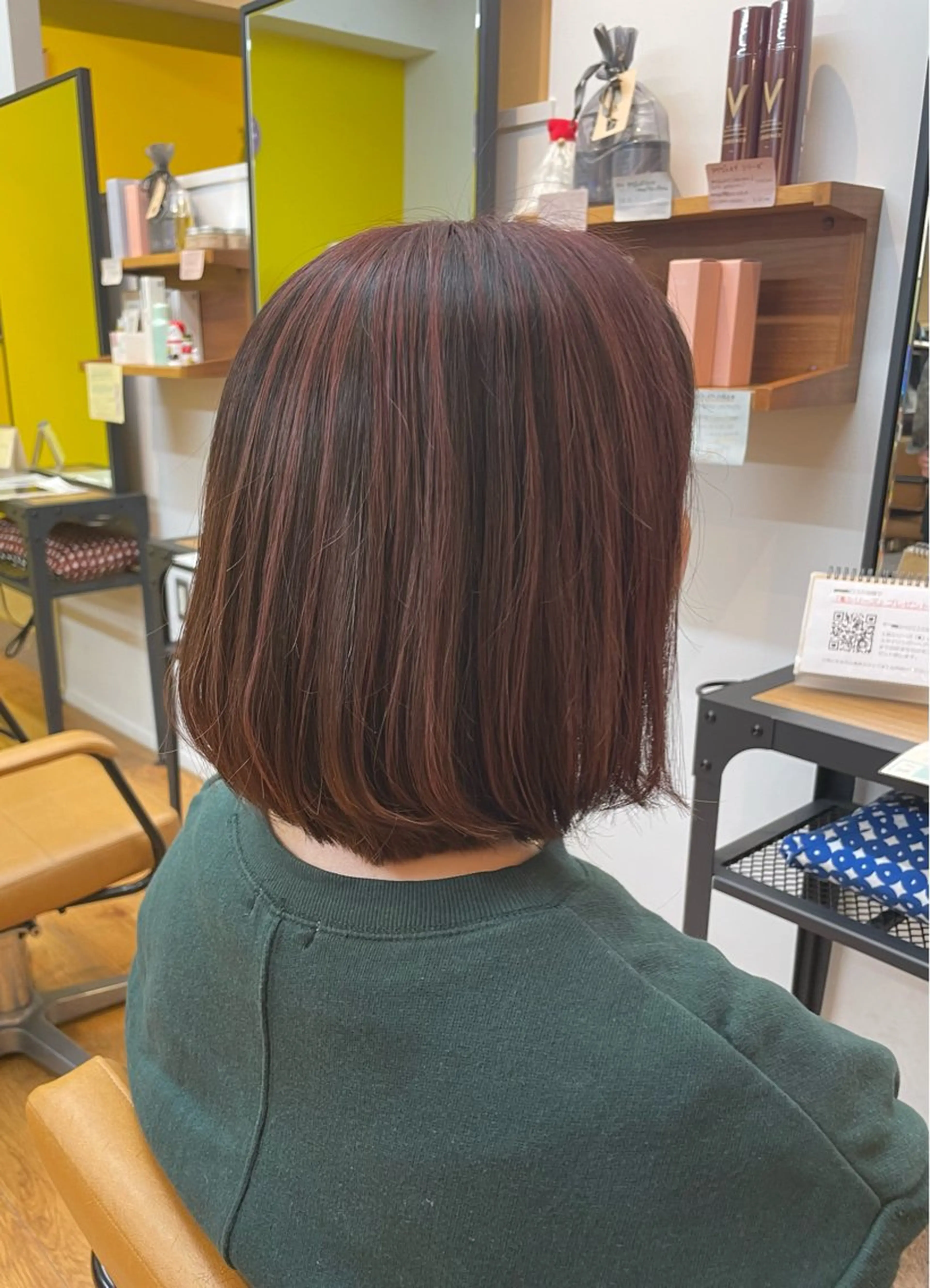 ミディアム ボブ hygge　元住吉店所属・望月 千絵のヘアスタイル