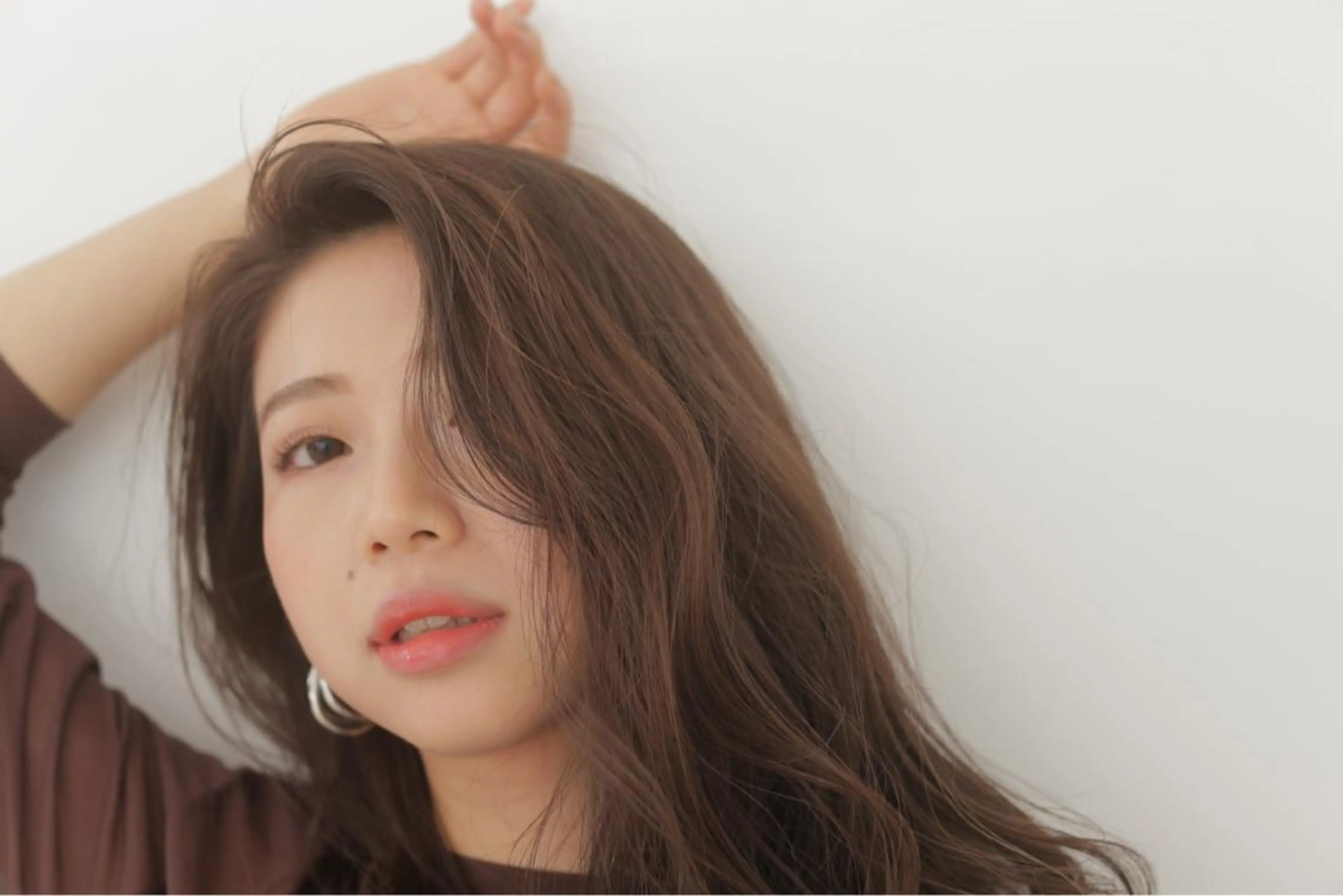 セミロング 透明感韓国ヘア♡ みつきのヘアスタイル