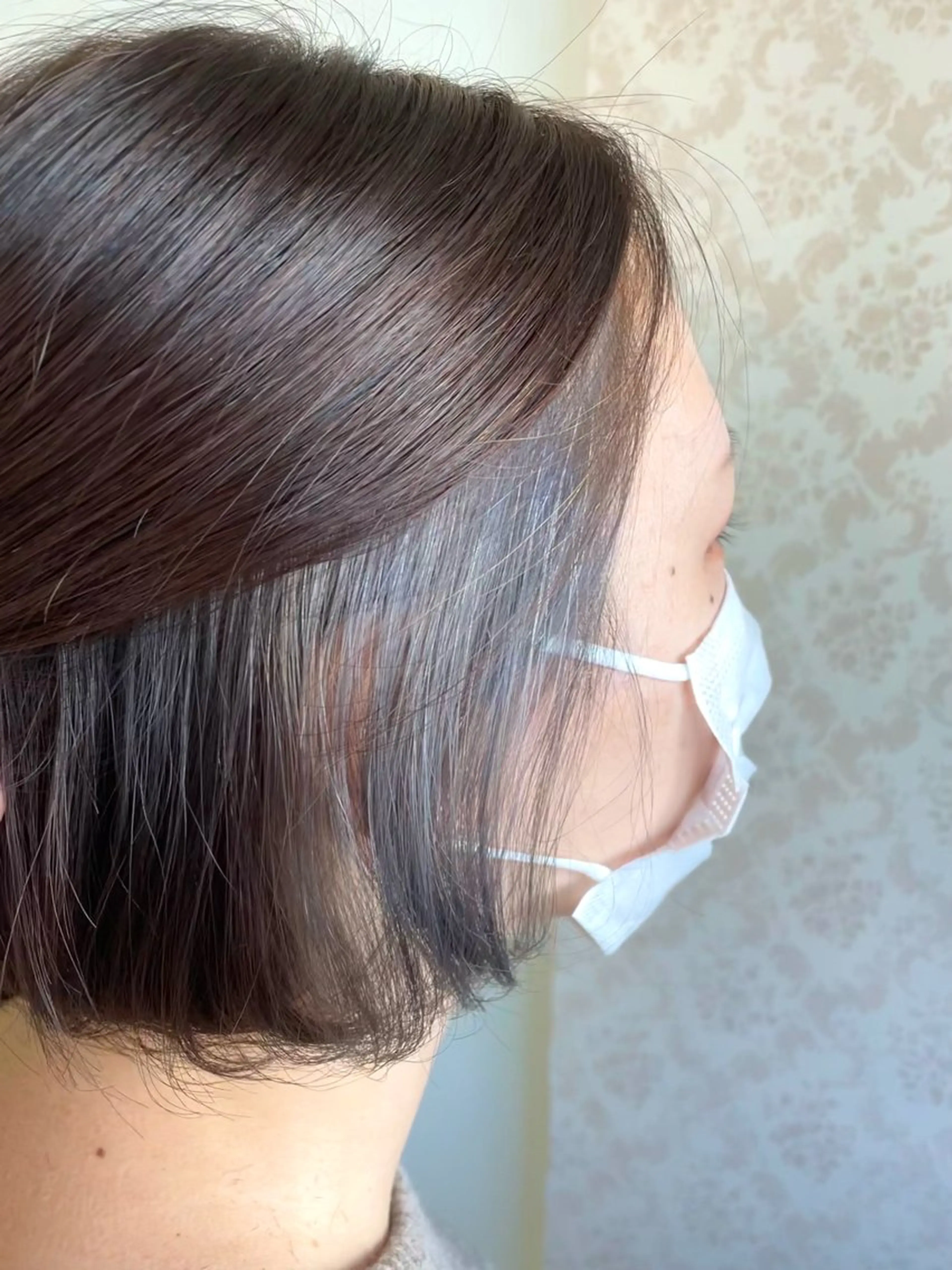 ショート カラー ヒヨシ ルナのヘアスタイル