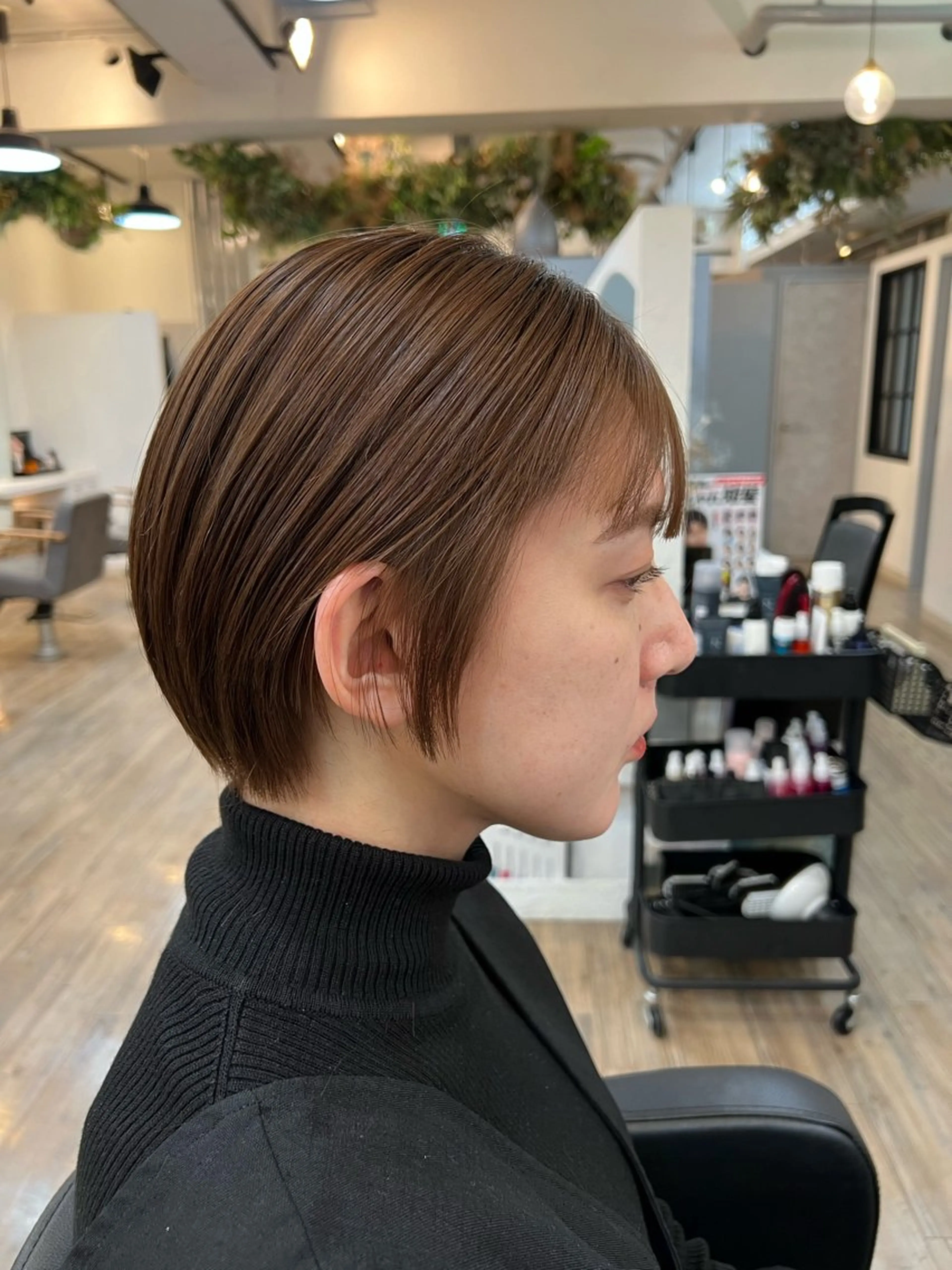 ショート ショートヘア カット ヘアカラー いぐちしょうた🫧 VISAGEbaskのヘアスタイル