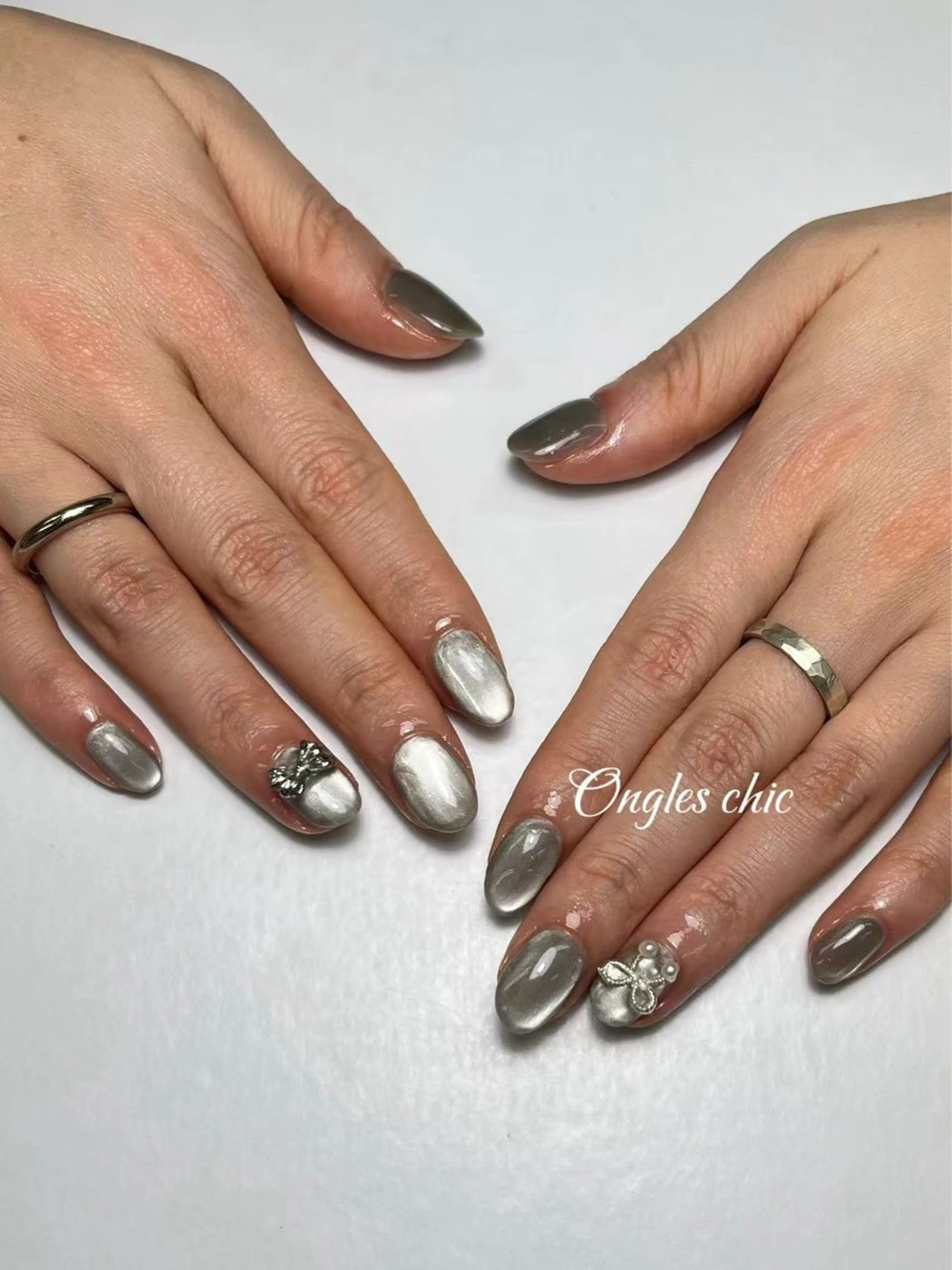 ネイル ハンドネイル ongles chicのネイルデザイン