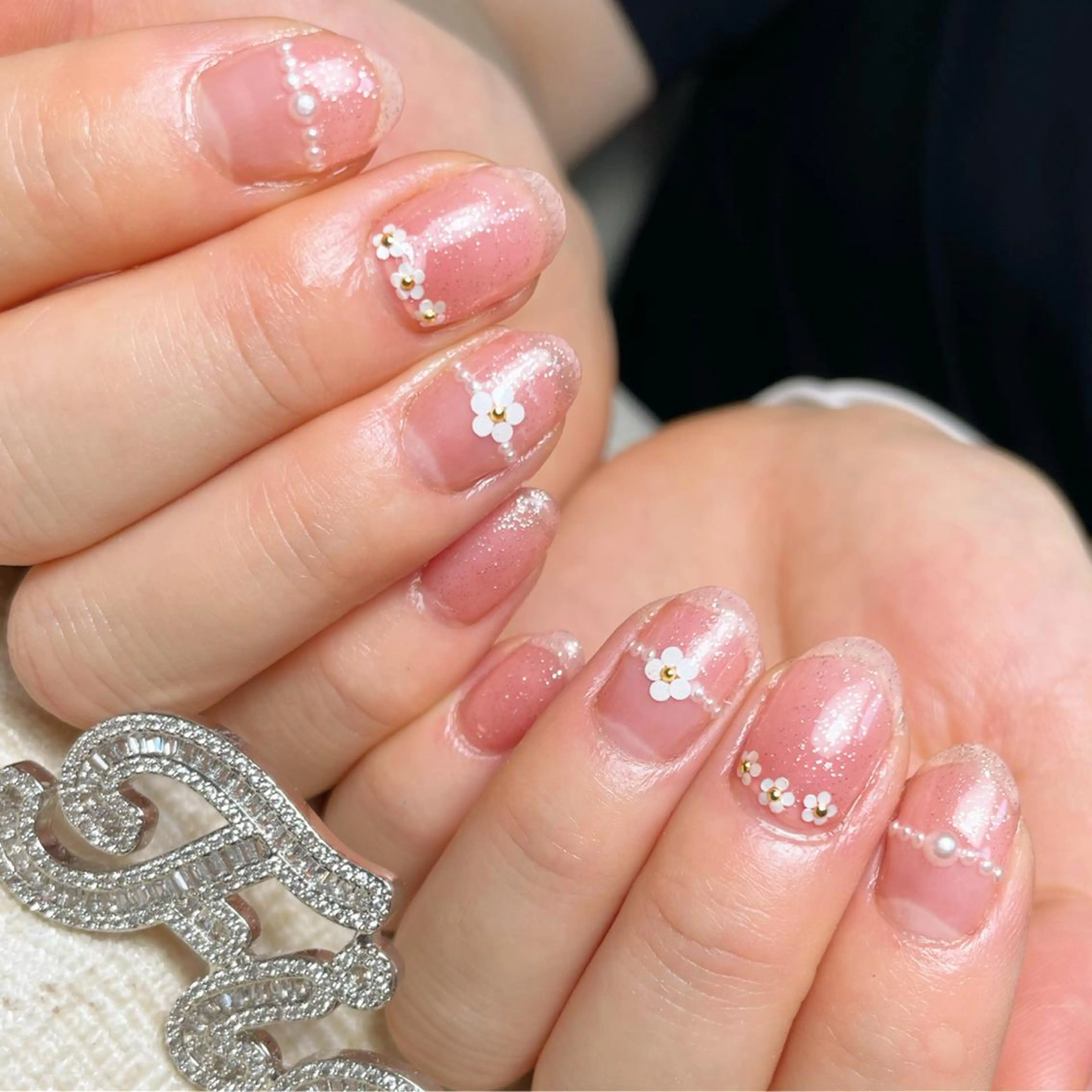 ジェルオフあり！ジェル持ち込みアートコースオフ代1100円込みの写真