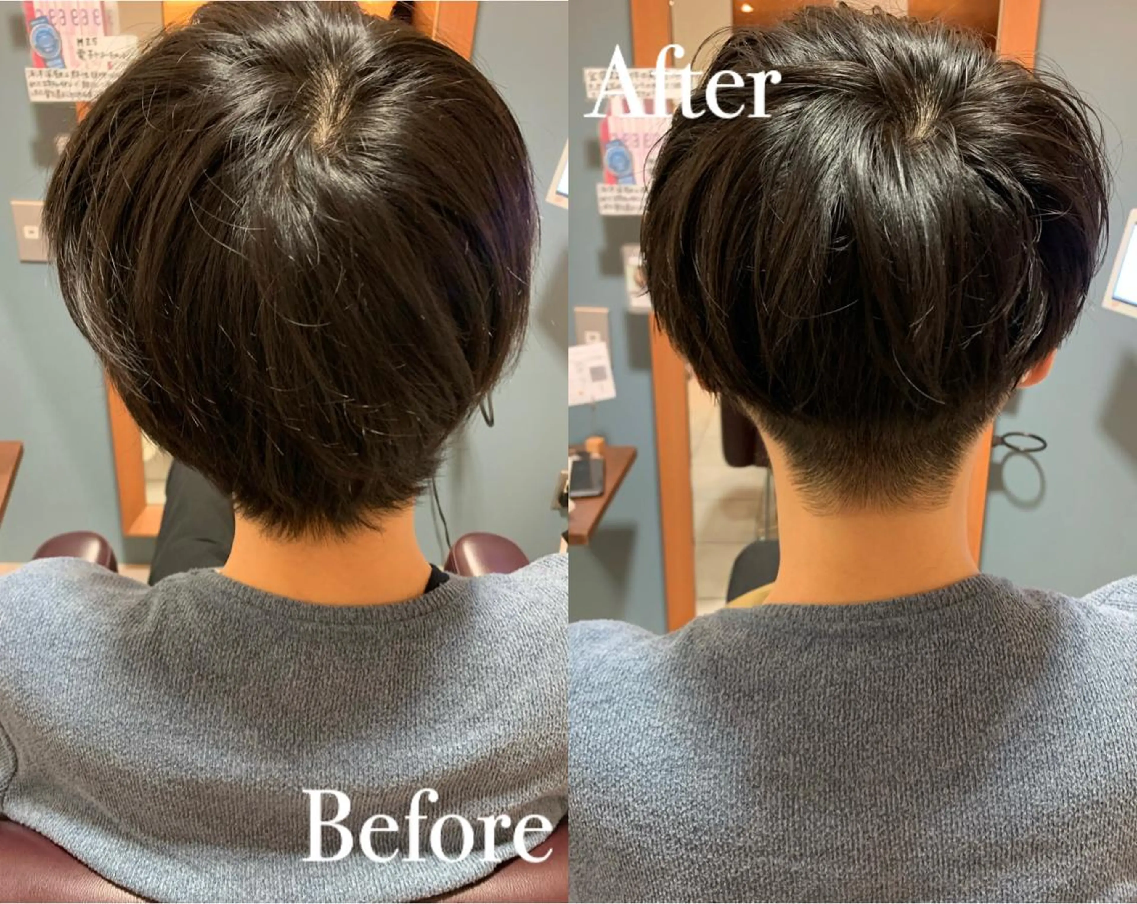 ショート メンズ 傷ませない縮毛矯正／ 吉岡 美江のヘアスタイル