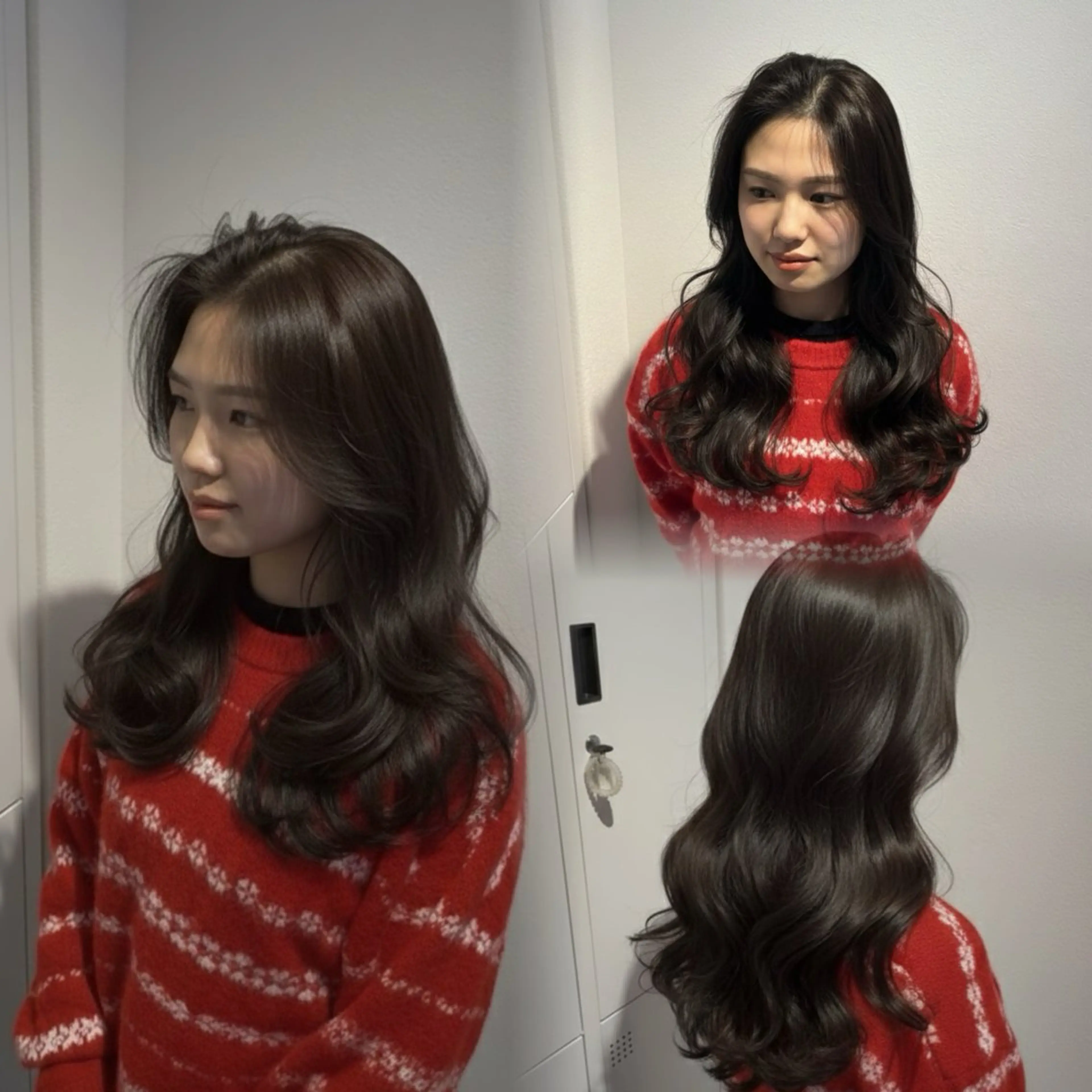 セミロング ヘアカラー SASE/ 🍒nodoka🍒のヘアスタイル