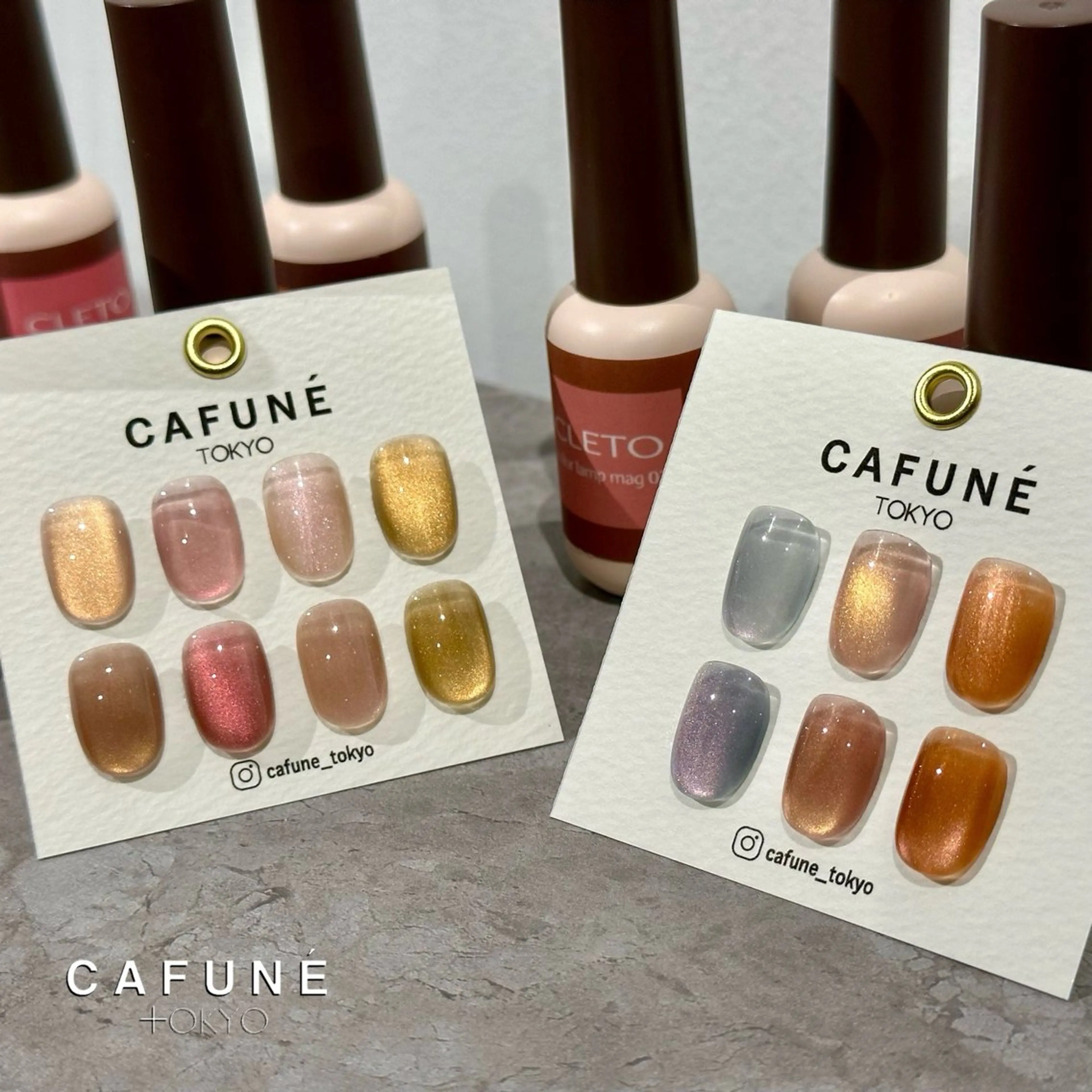 ネイル マグネットネイル CAFUNÉ tokyo所属・☾ ໋CAFUNE yuki︎︎𓂃⟡のネイルデザイン