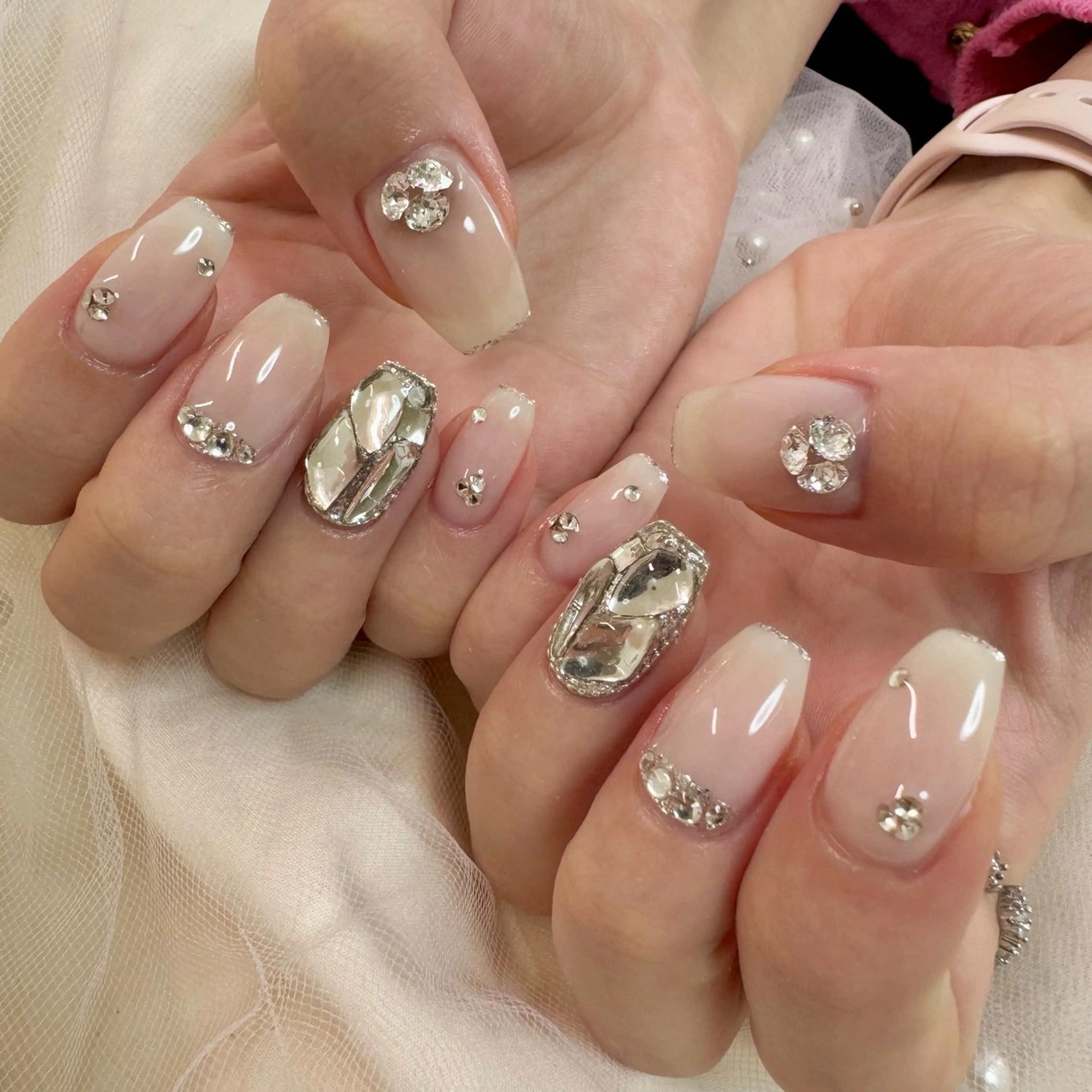ネイル ワンホンネイル ハンドネイル nail salon e'mu💐のネイルデザイン