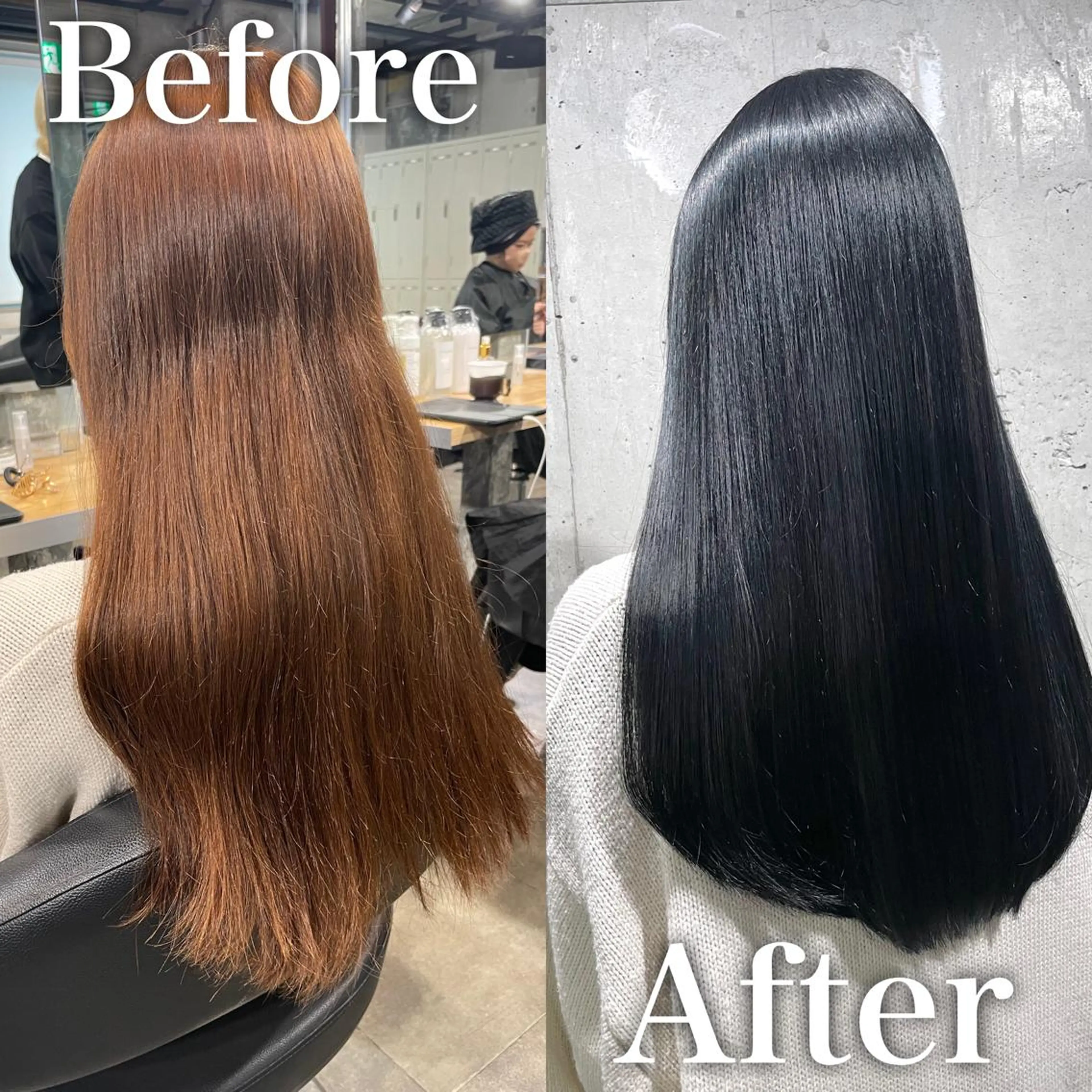 ロング カラー カット 縮毛矯正 トリートメント 💎髪質改善縮毛矯正 SHU💎のヘアスタイル