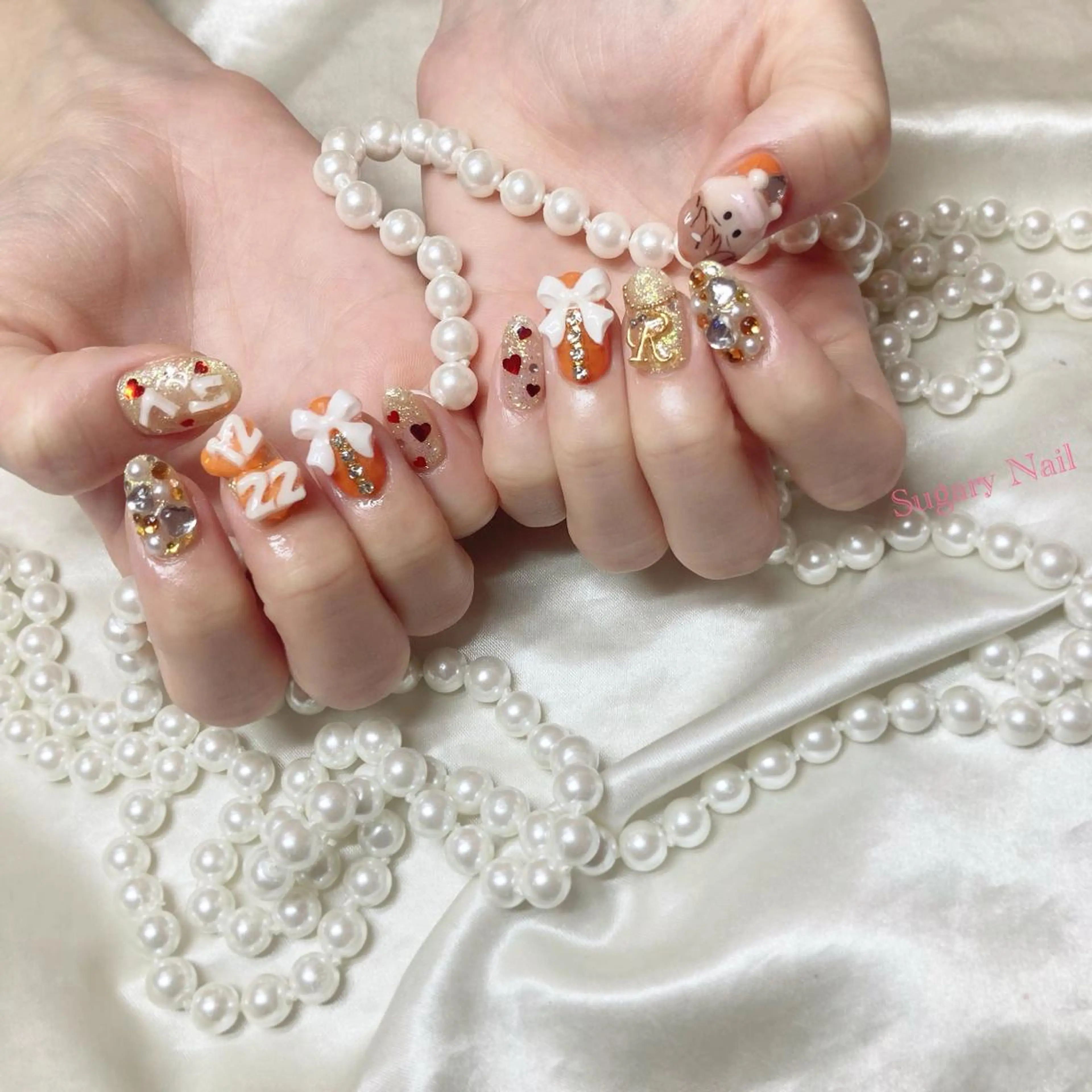ネイル ハンドネイル SugaryNail Rinaのネイルデザイン