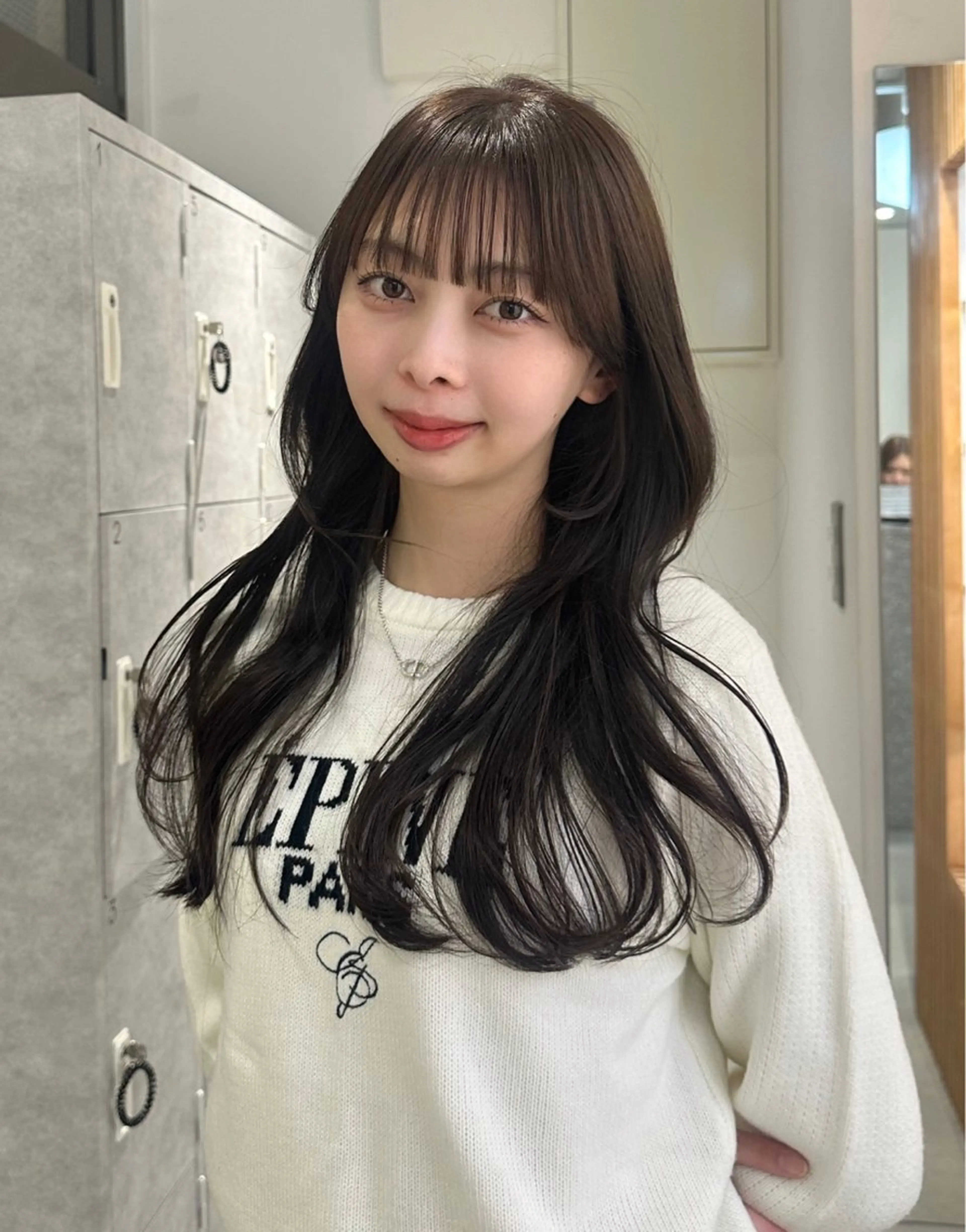 ロング カット 韓国ヘア/レイヤー/ sara 🎀のヘアスタイル