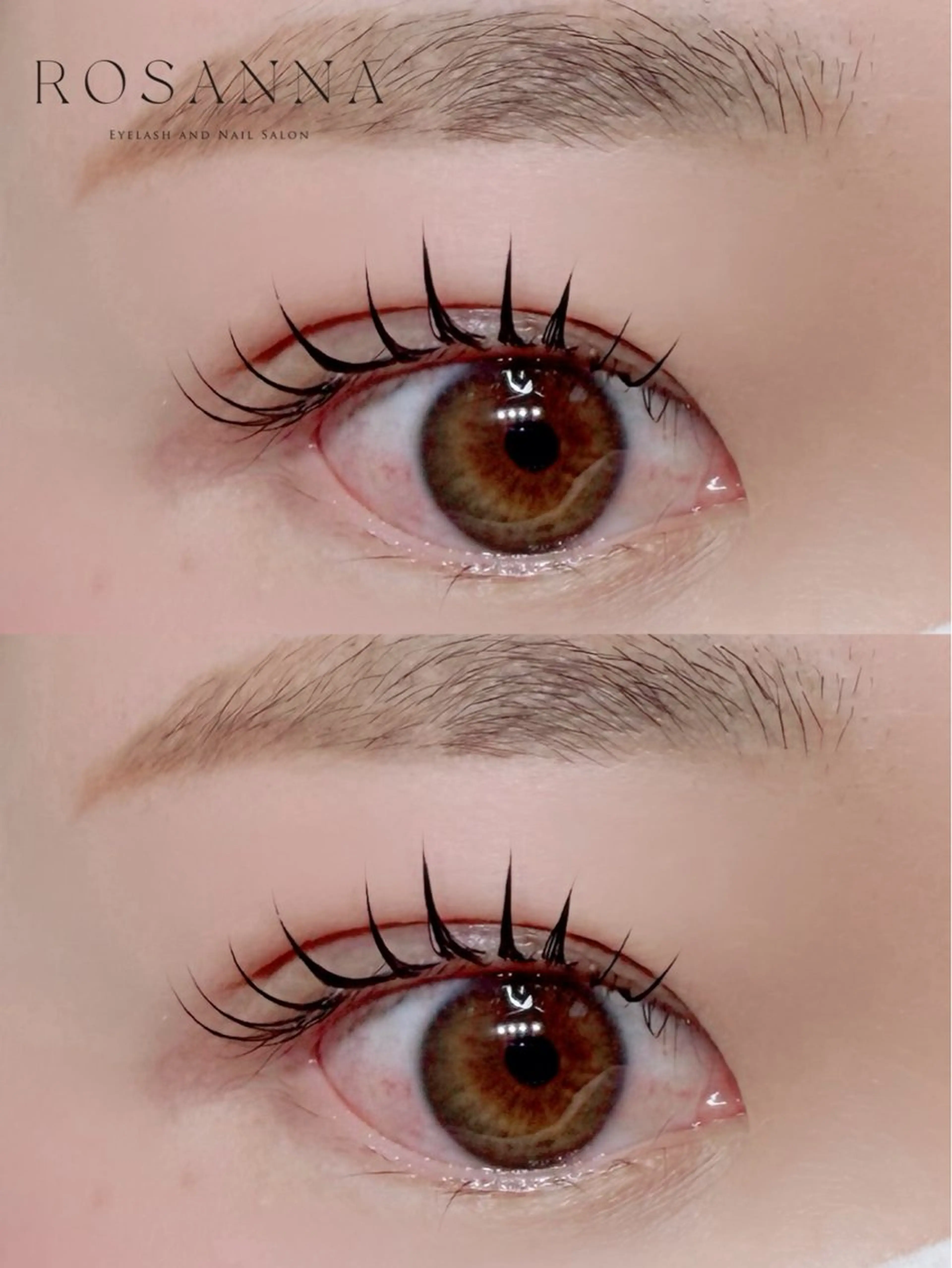 マツエク・マツパ ROSANNA川越 イサカのマツエク・マツパデザイン